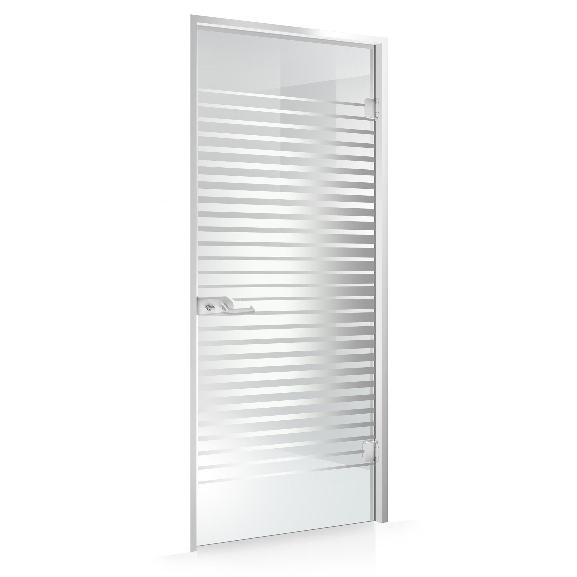 Framed glass door #Clear