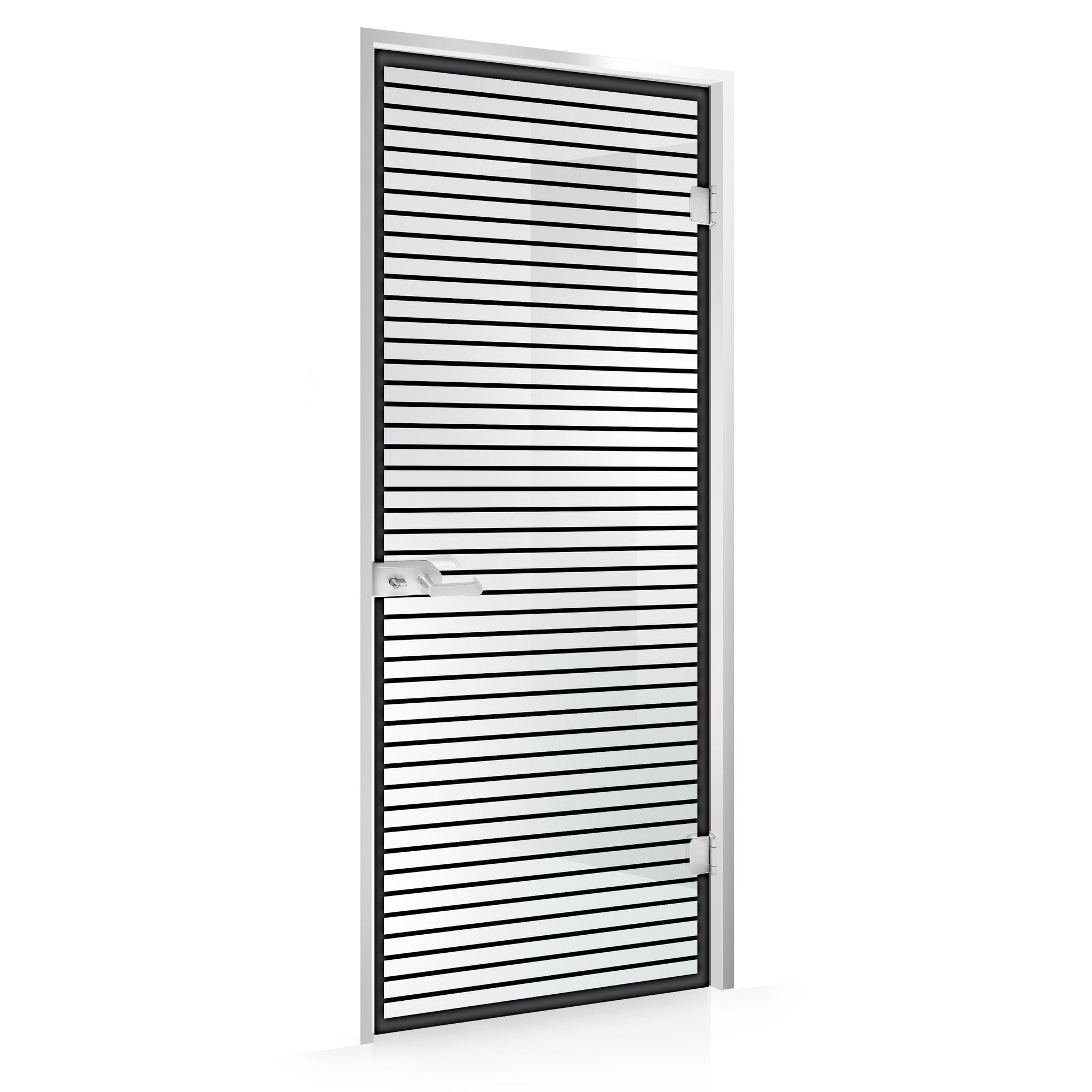 Framed glass door #Clear