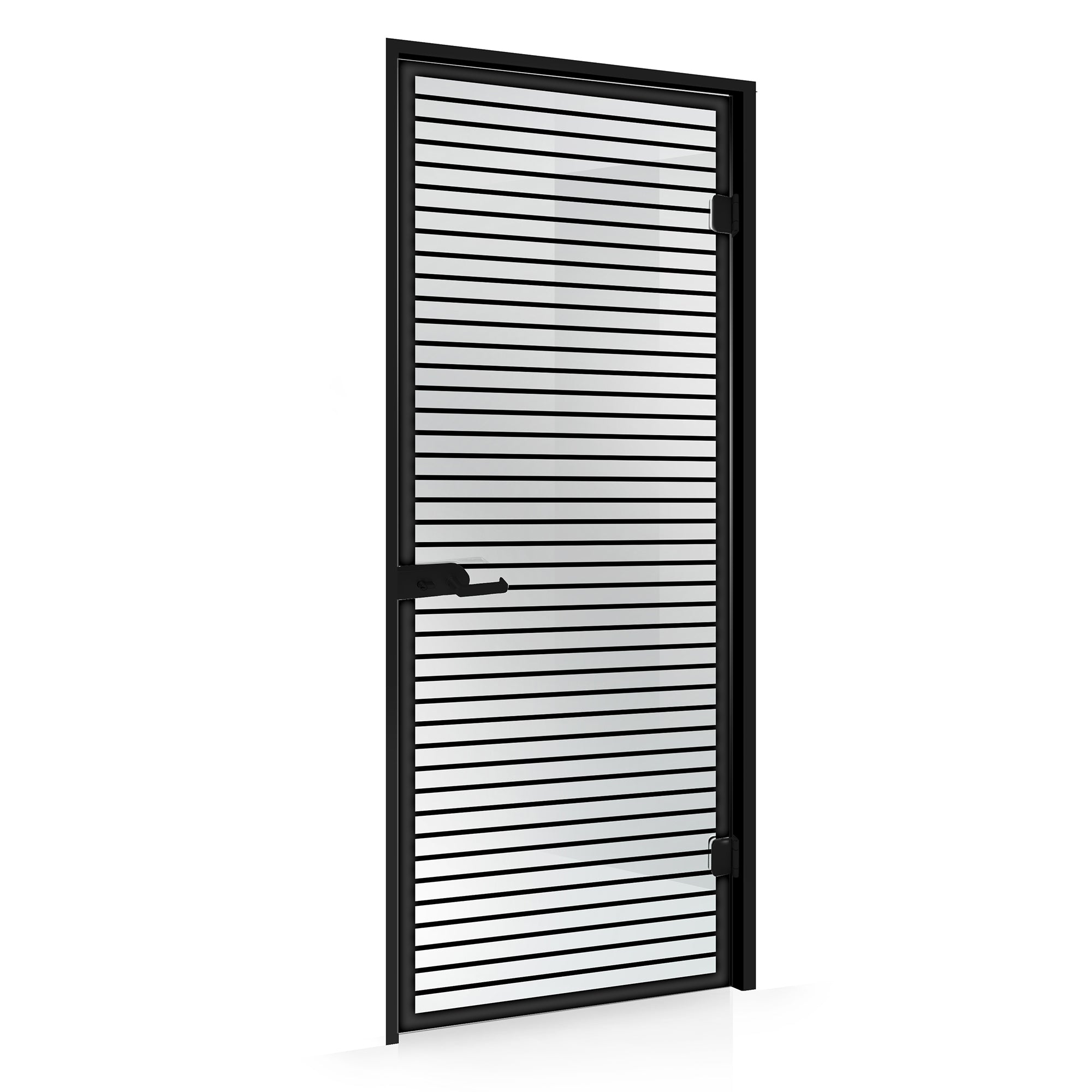 Framed glass door #Clear