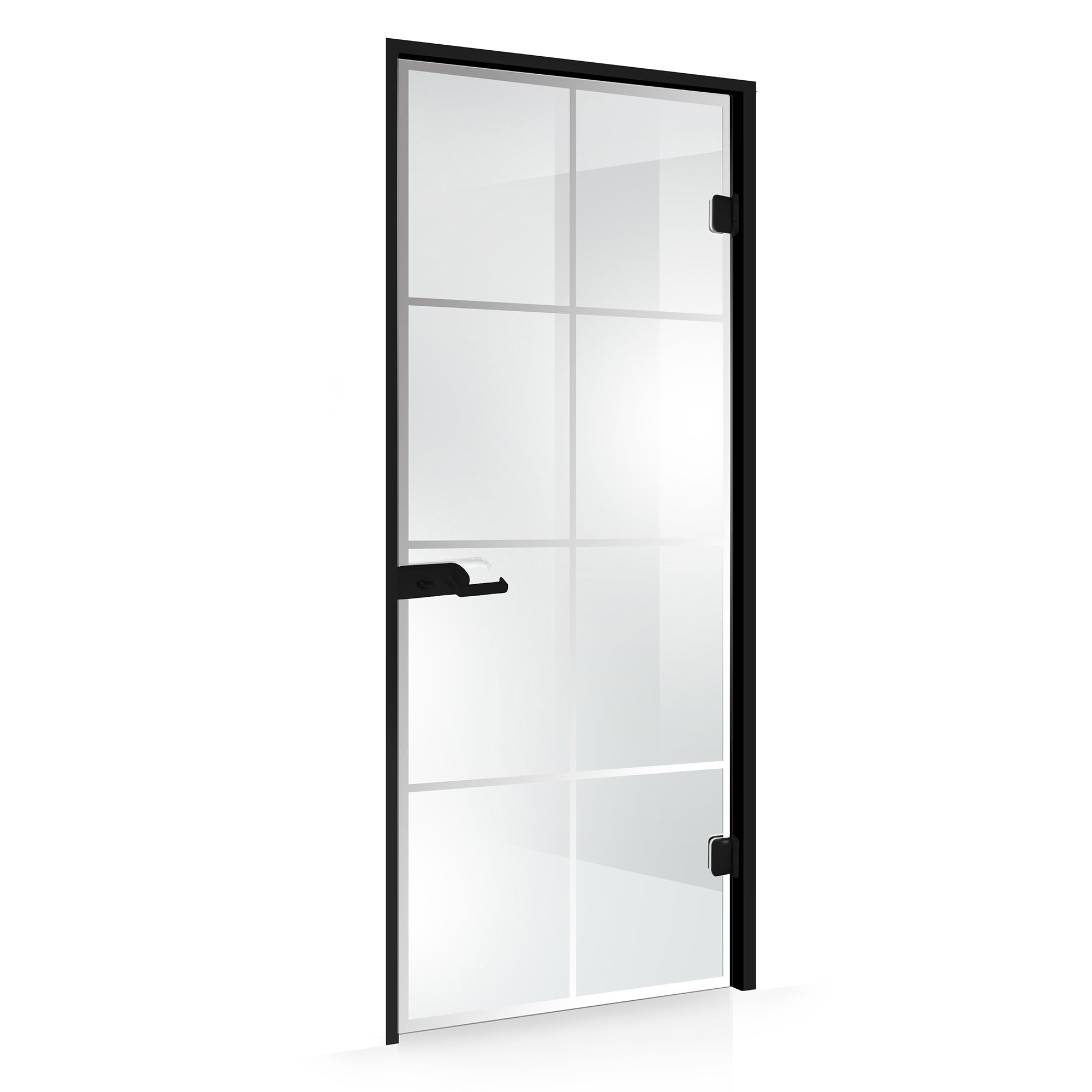 Framed glass door #Clear