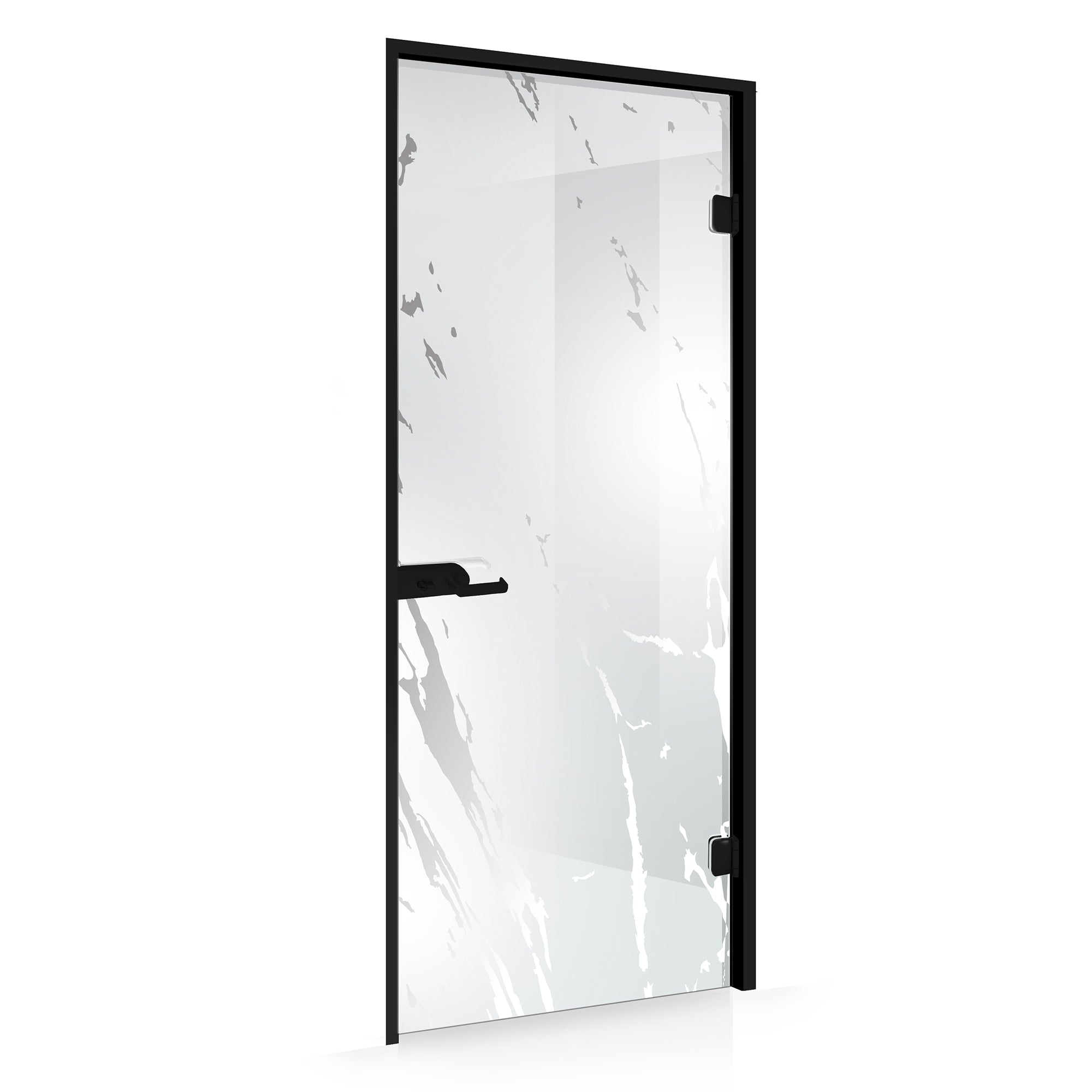 Framed glass door #Clear