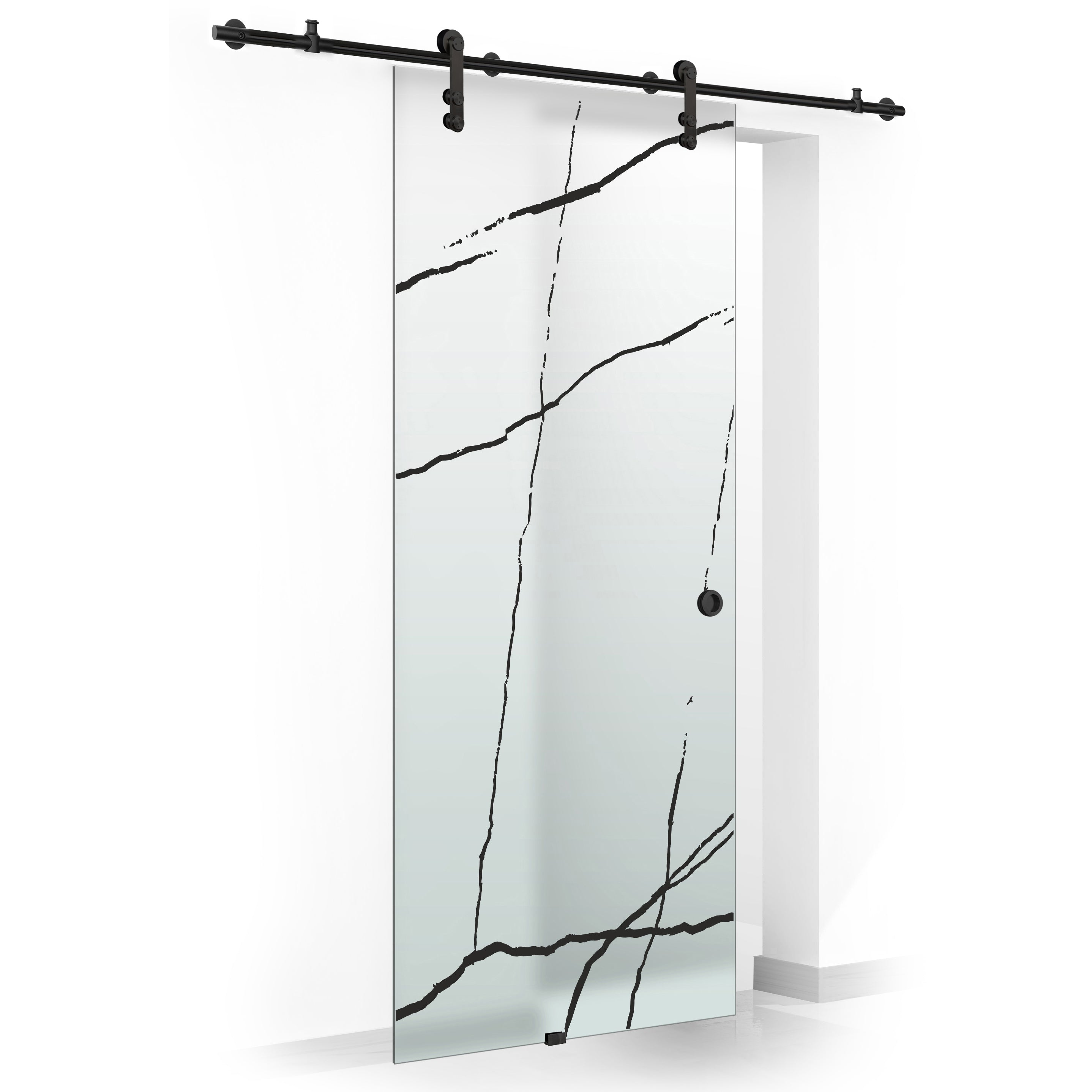 Sliding glass door, interior Glass door #Satiné