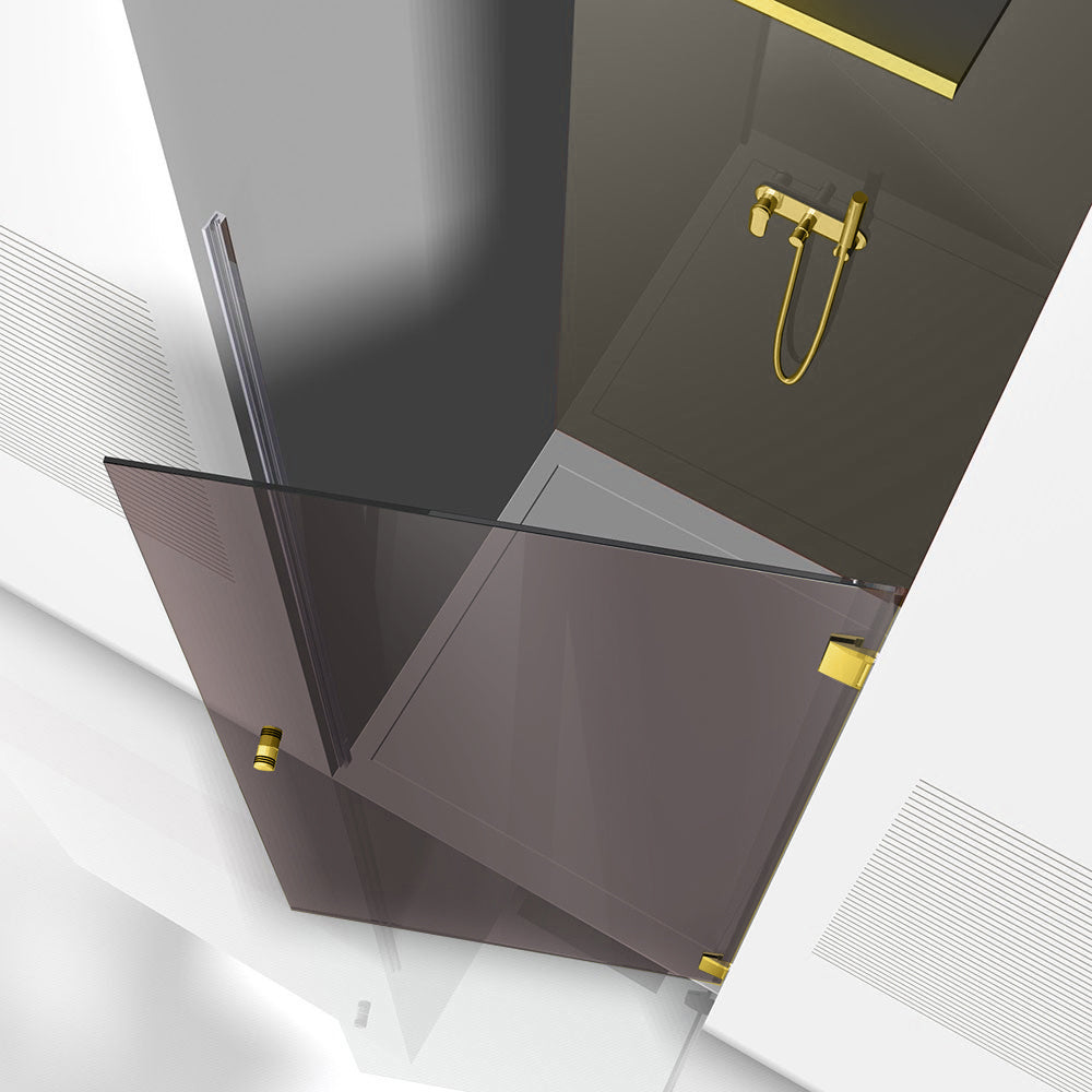 Shower Doors golden #Bronze