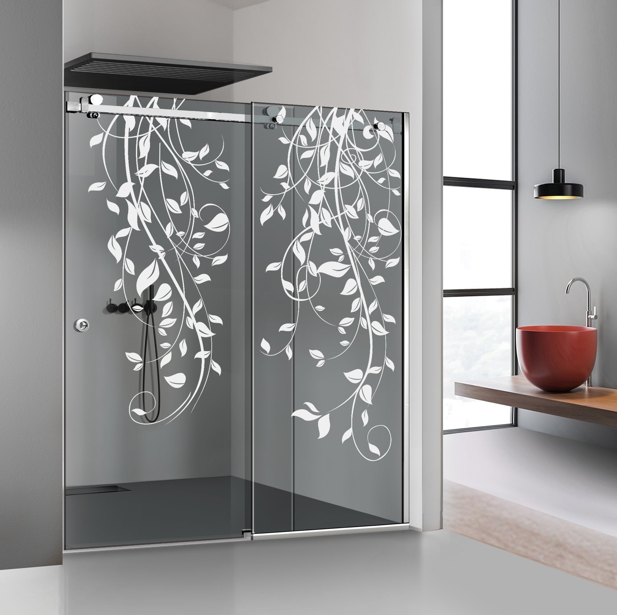 Shower wall, Shower Doors, Shower Screens #Grey