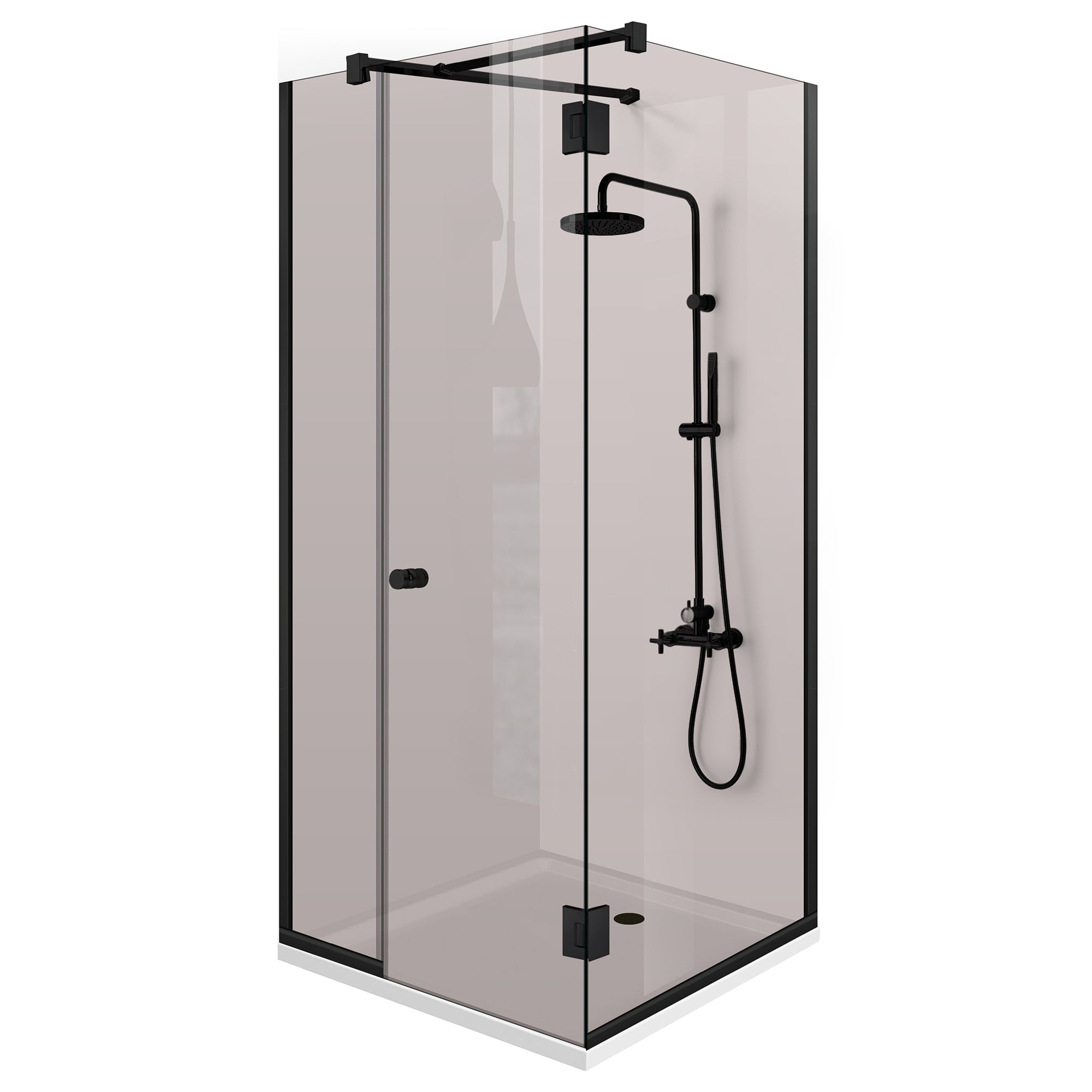 Shower enclosure #Bronze