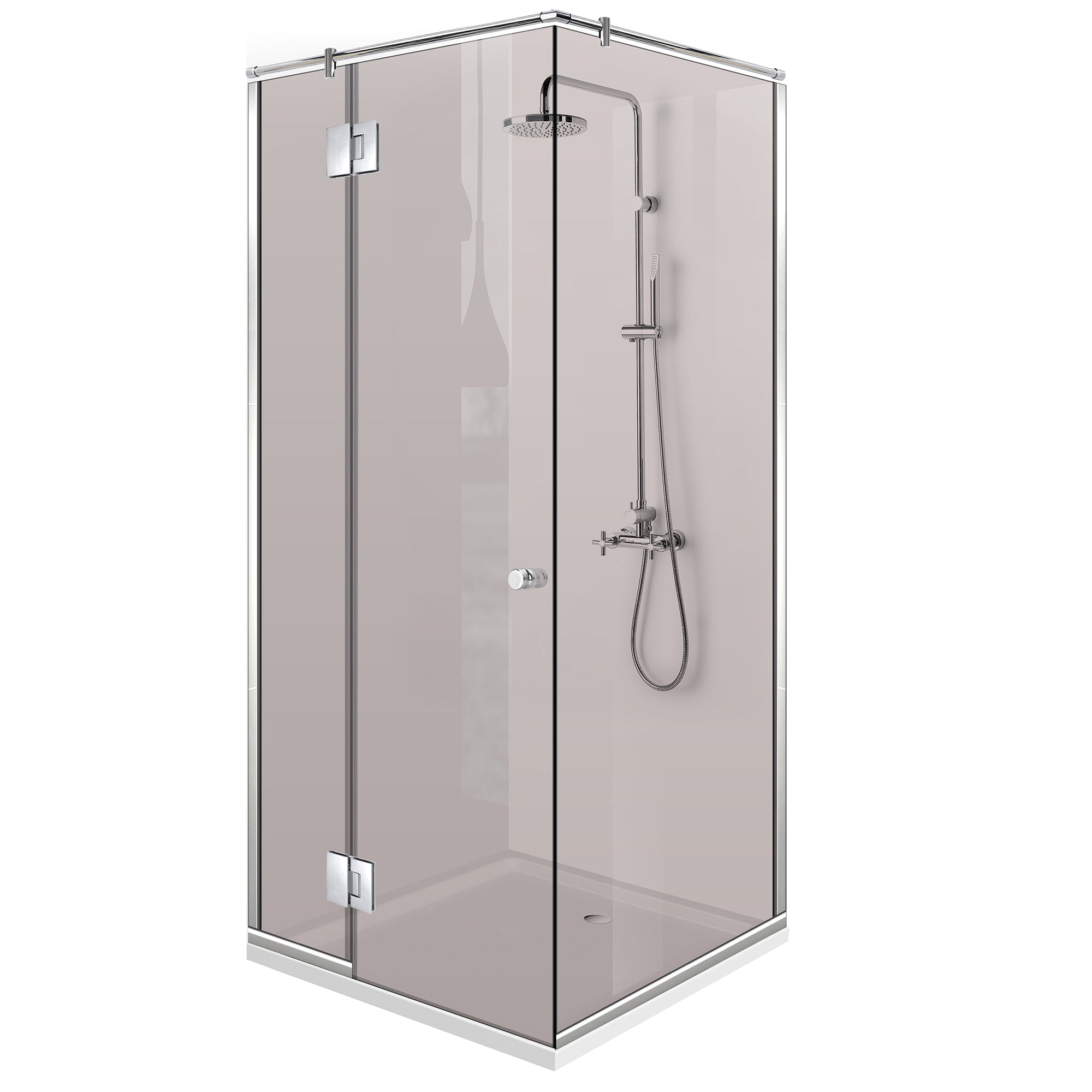 Shower enclosure #Bronze