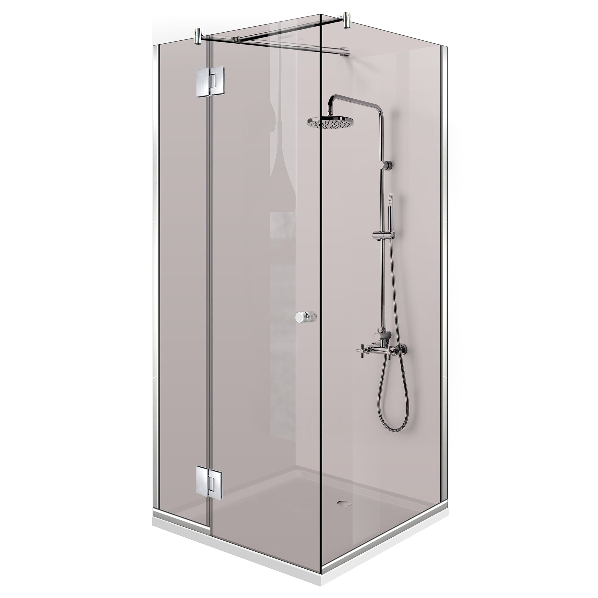 Shower enclosure #Bronze