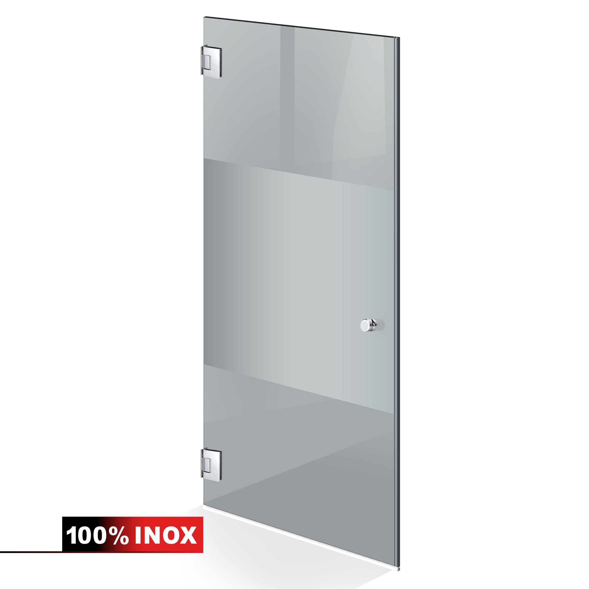 Shower Doors stainless steel #Grey