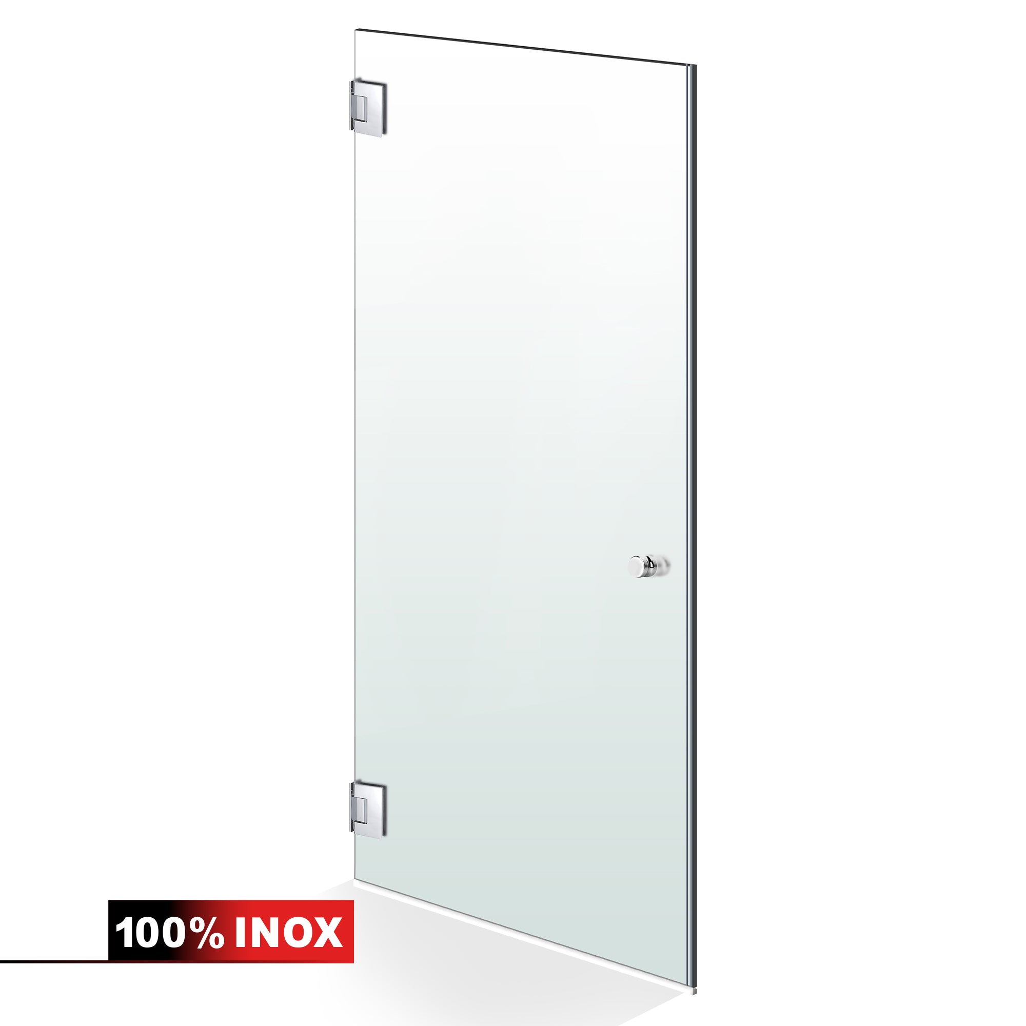 Shower Doors stainless steel #Satiné