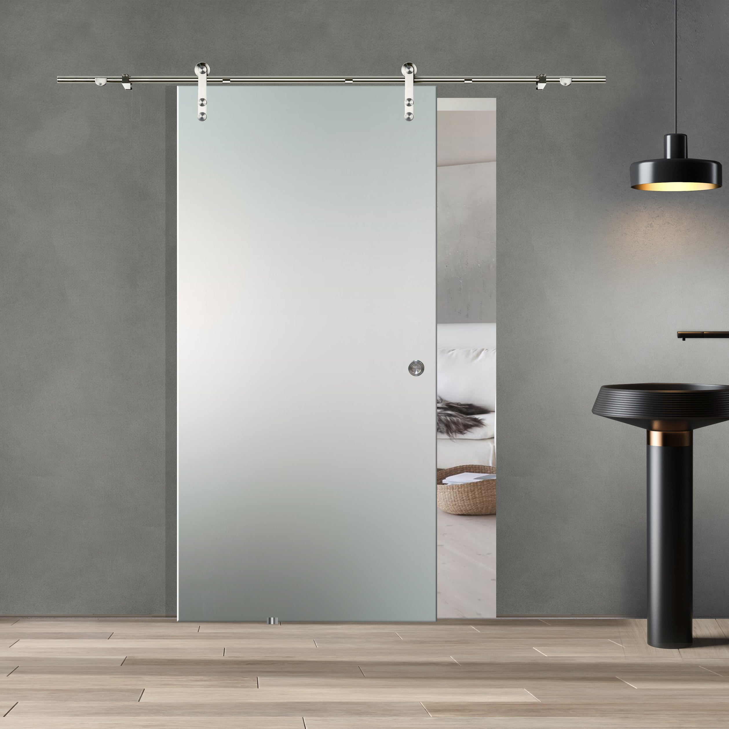 Sliding glass door, interior Glass door #Satiné