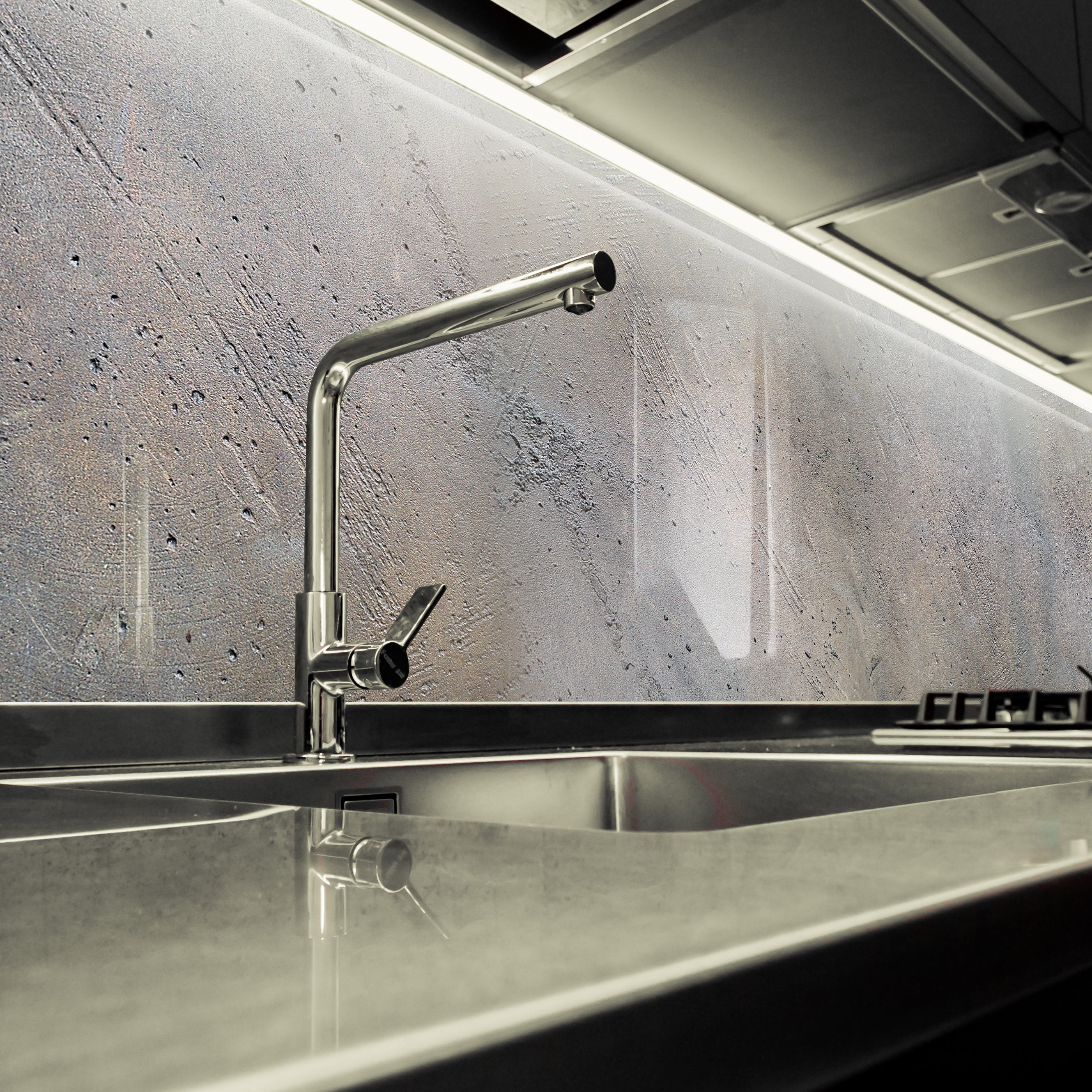 Sticla printata bucatarie placari #526