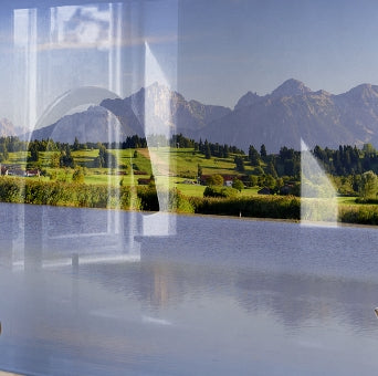 Painted glass kitchen splashbacks #611