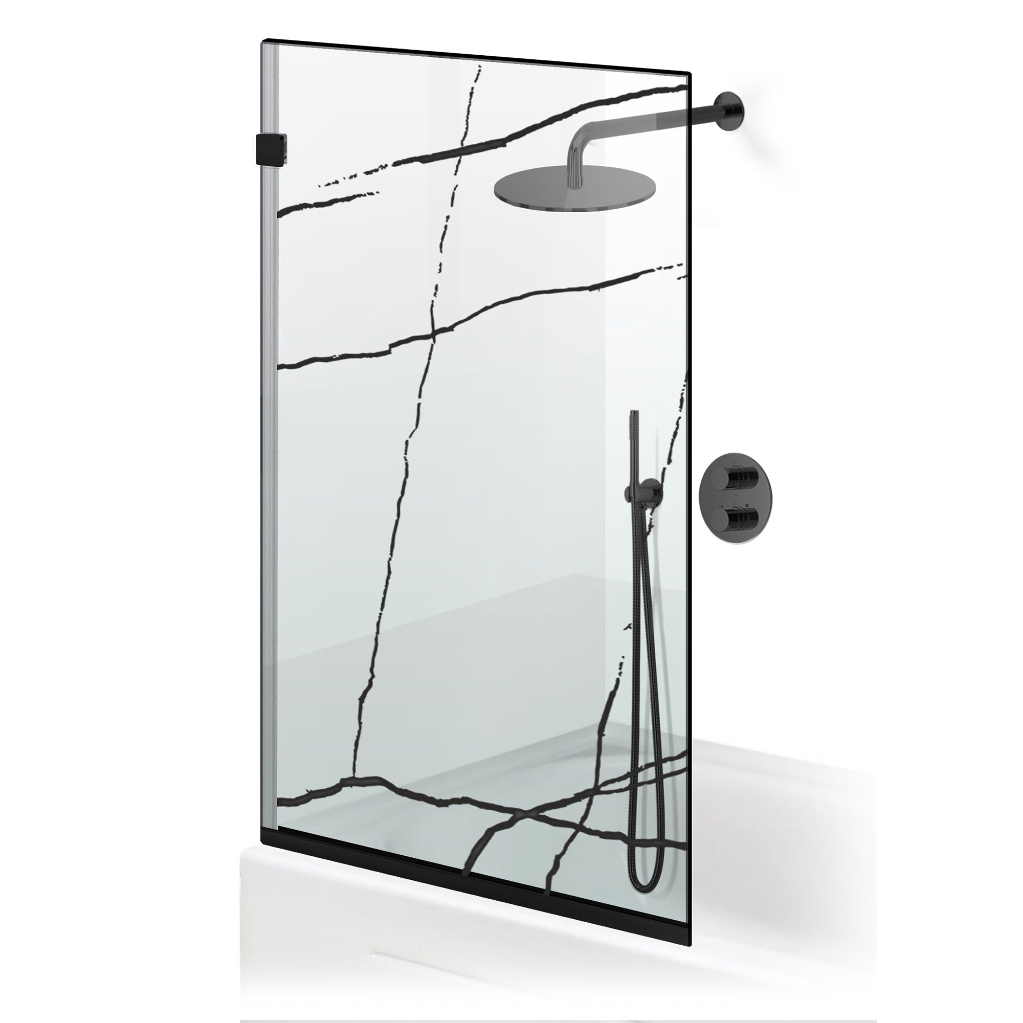 Bath screen, Bath screen Stainless steel