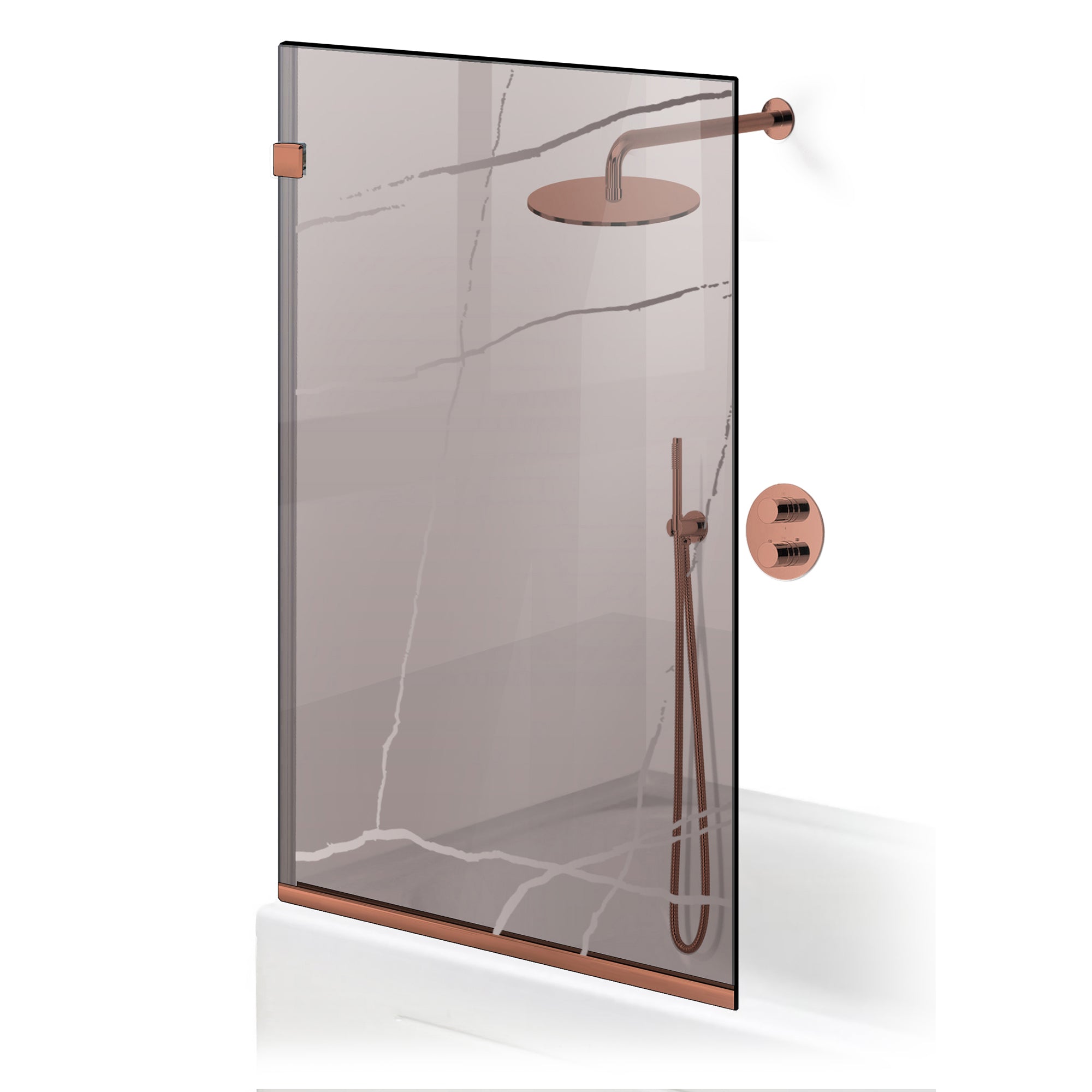 Bath screen, Bath screen Stainless steel