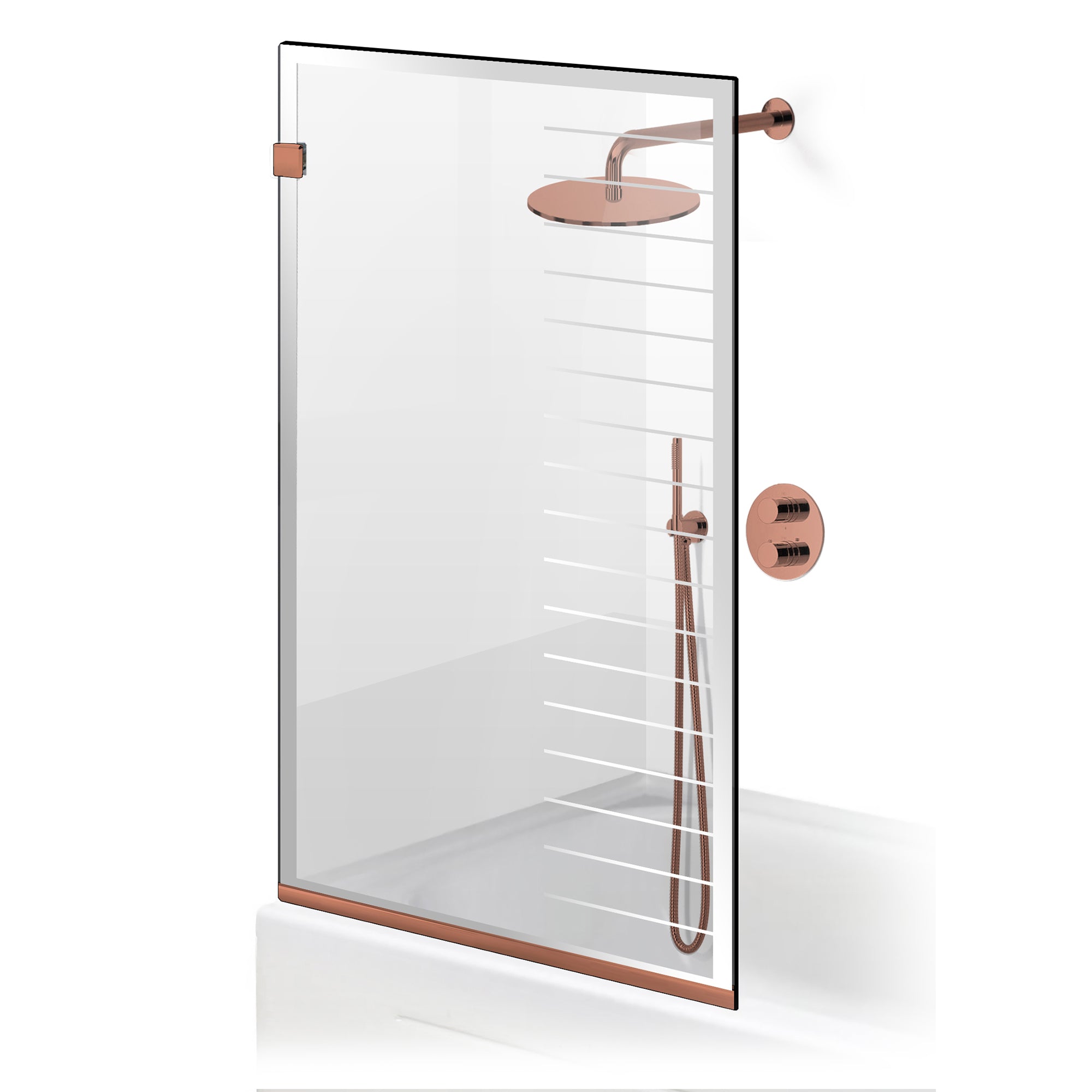 Bath screen, Bath screen Stainless steel