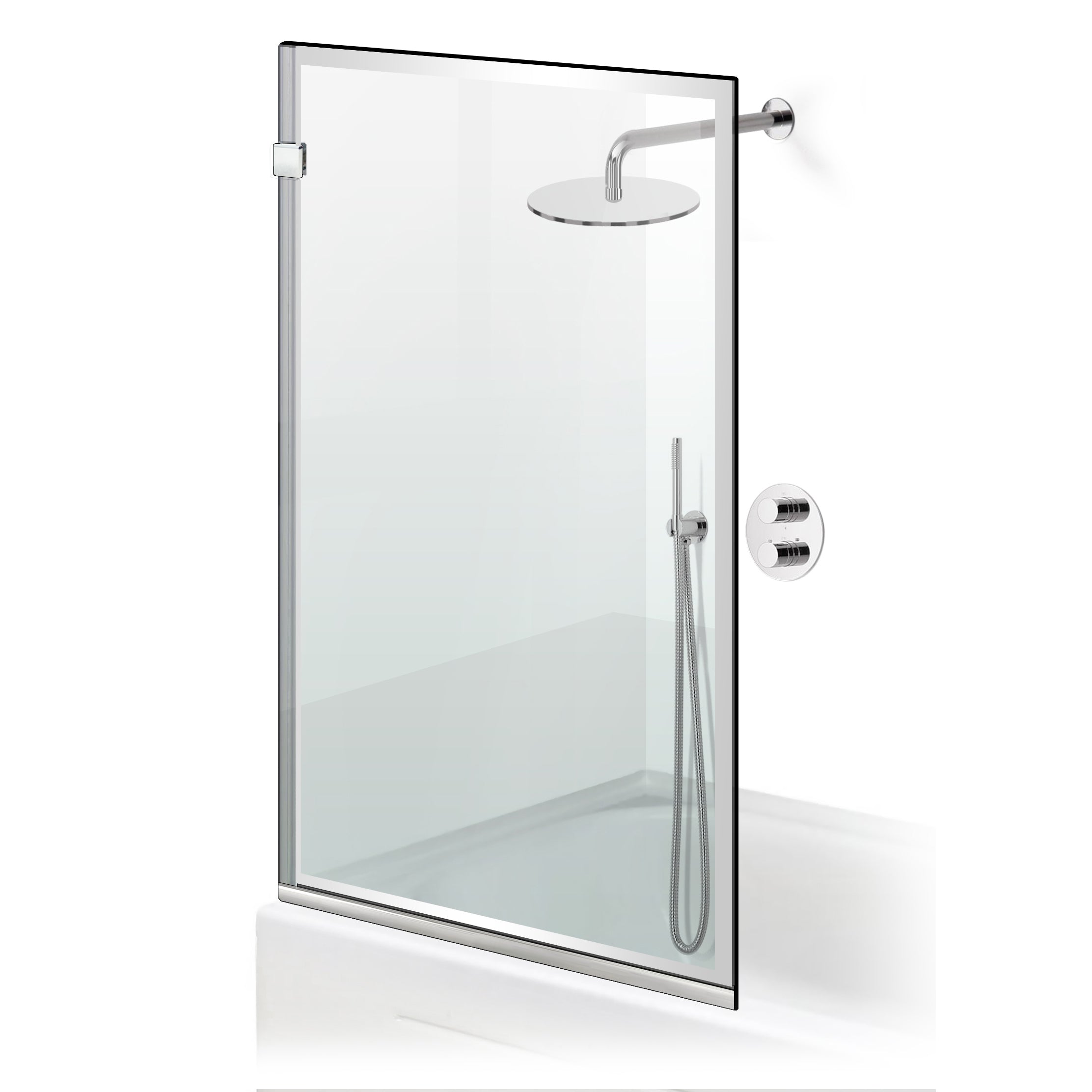 Bath screen, Bath screen Stainless steel