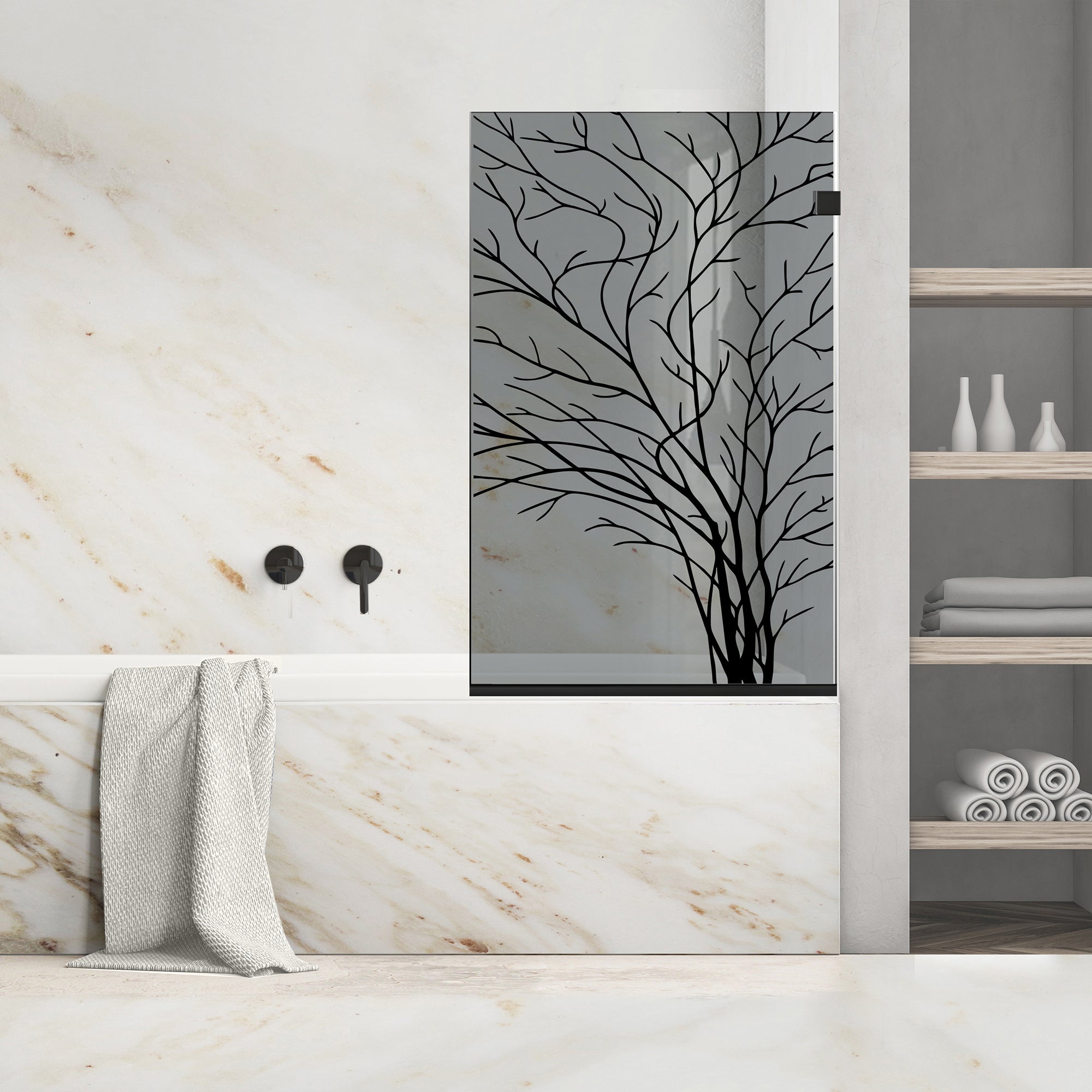 Bath screen, Bath screen Stainless steel