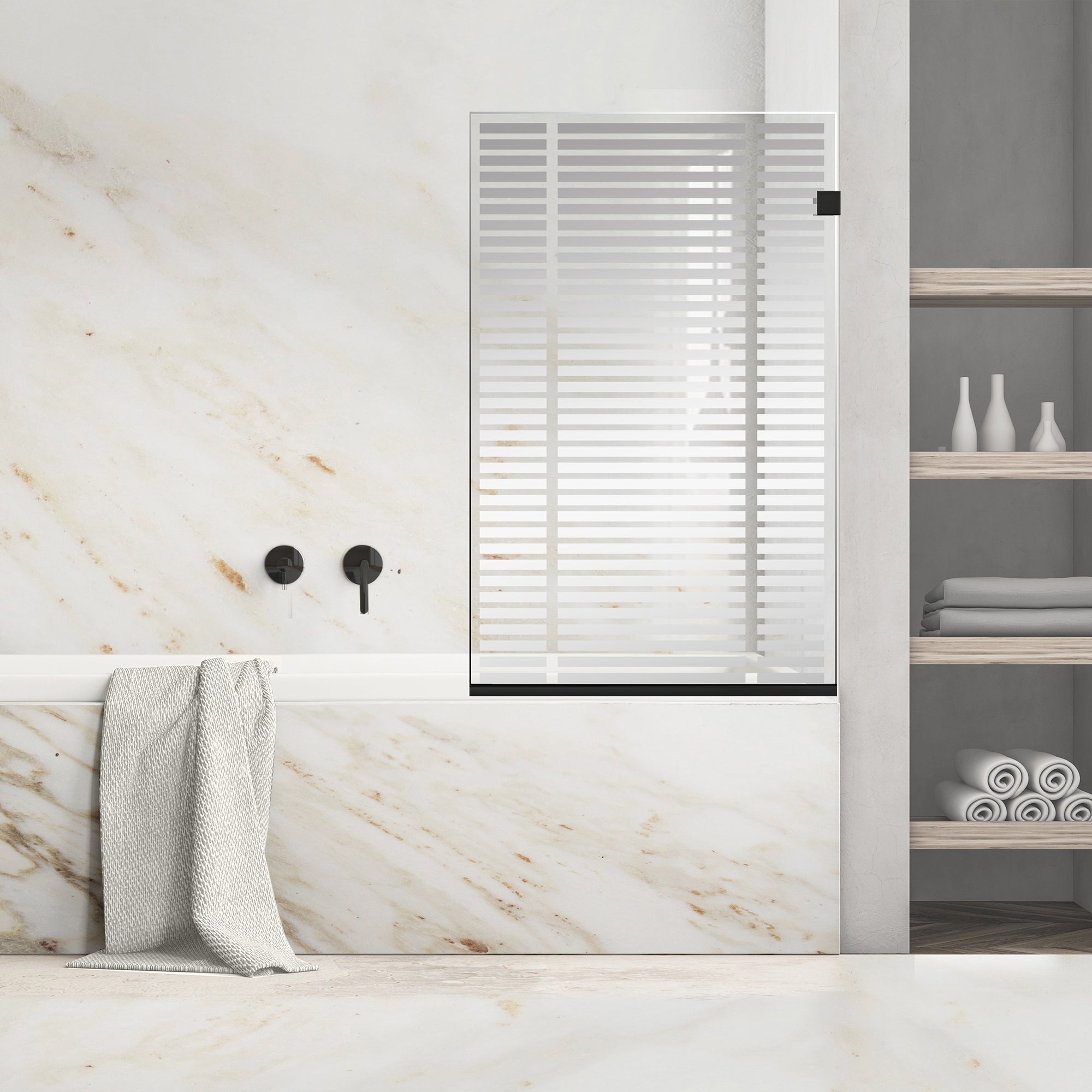 Bath screen, Bath screen Stainless steel