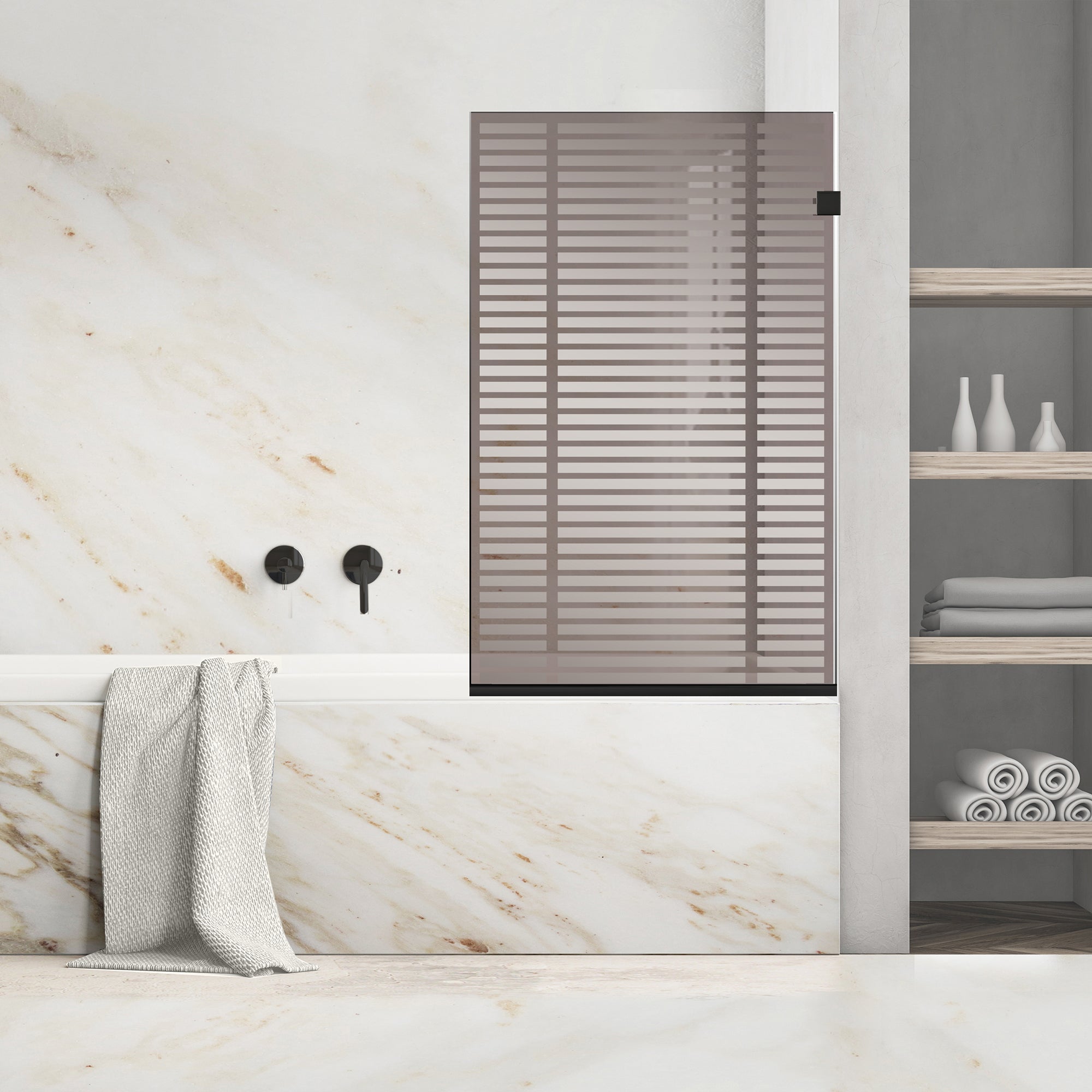 Bath screen, Bath screen Stainless steel
