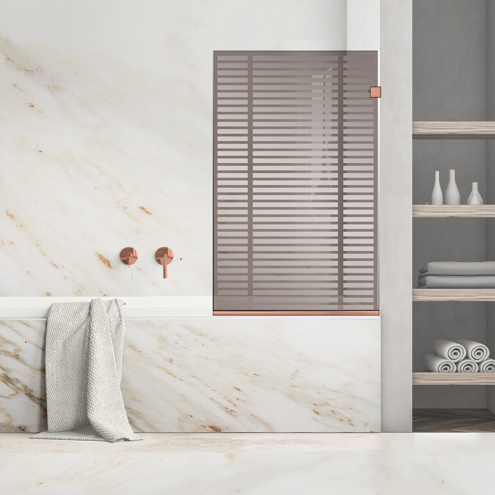 Bath screen, Bath screen Stainless steel