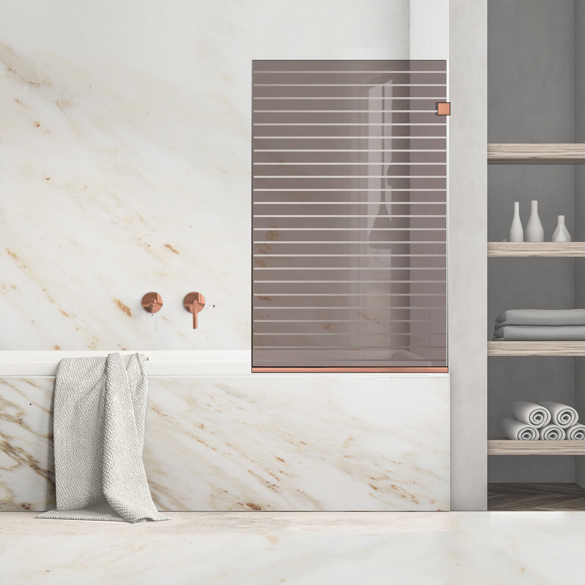 Bath screen, Bath screen Stainless steel