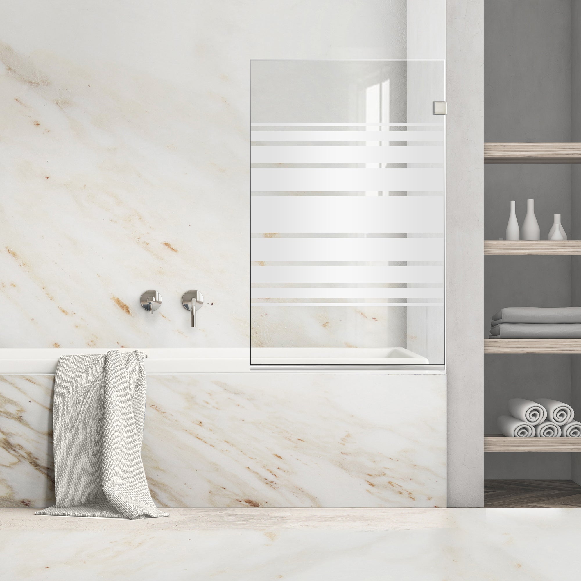 Bath screen, Bath screen Stainless steel