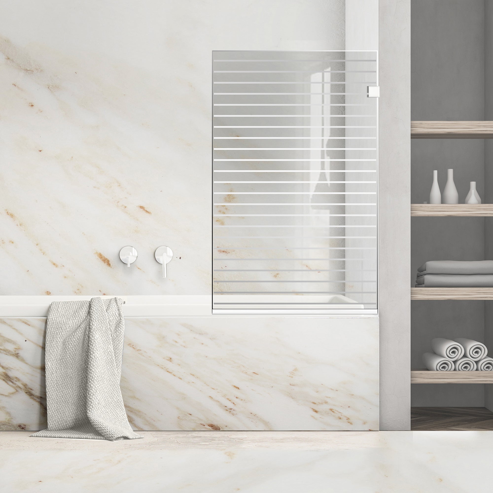 Bath screen, Bath screen Stainless steel
