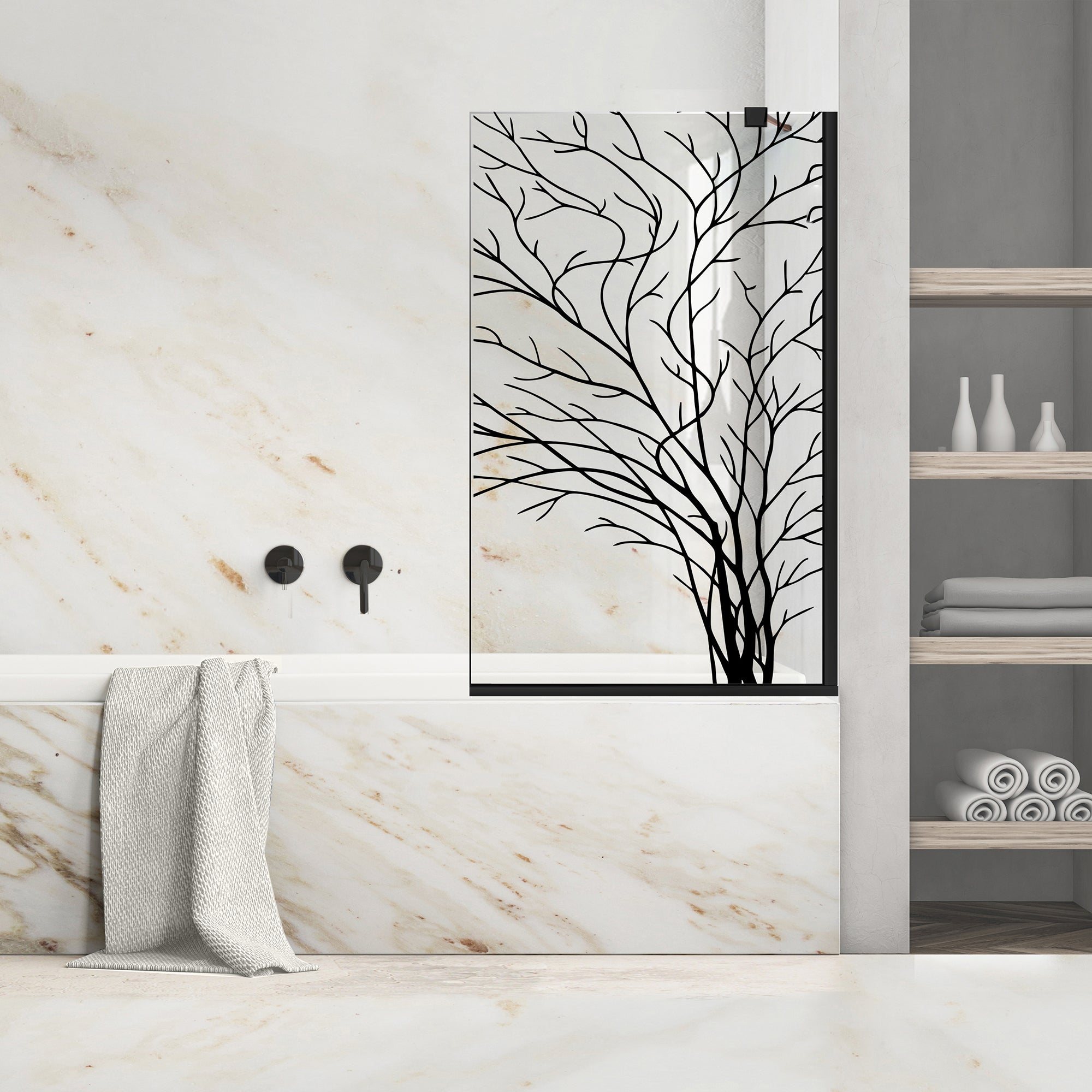 Bath screen, Bath screen Stainless steel