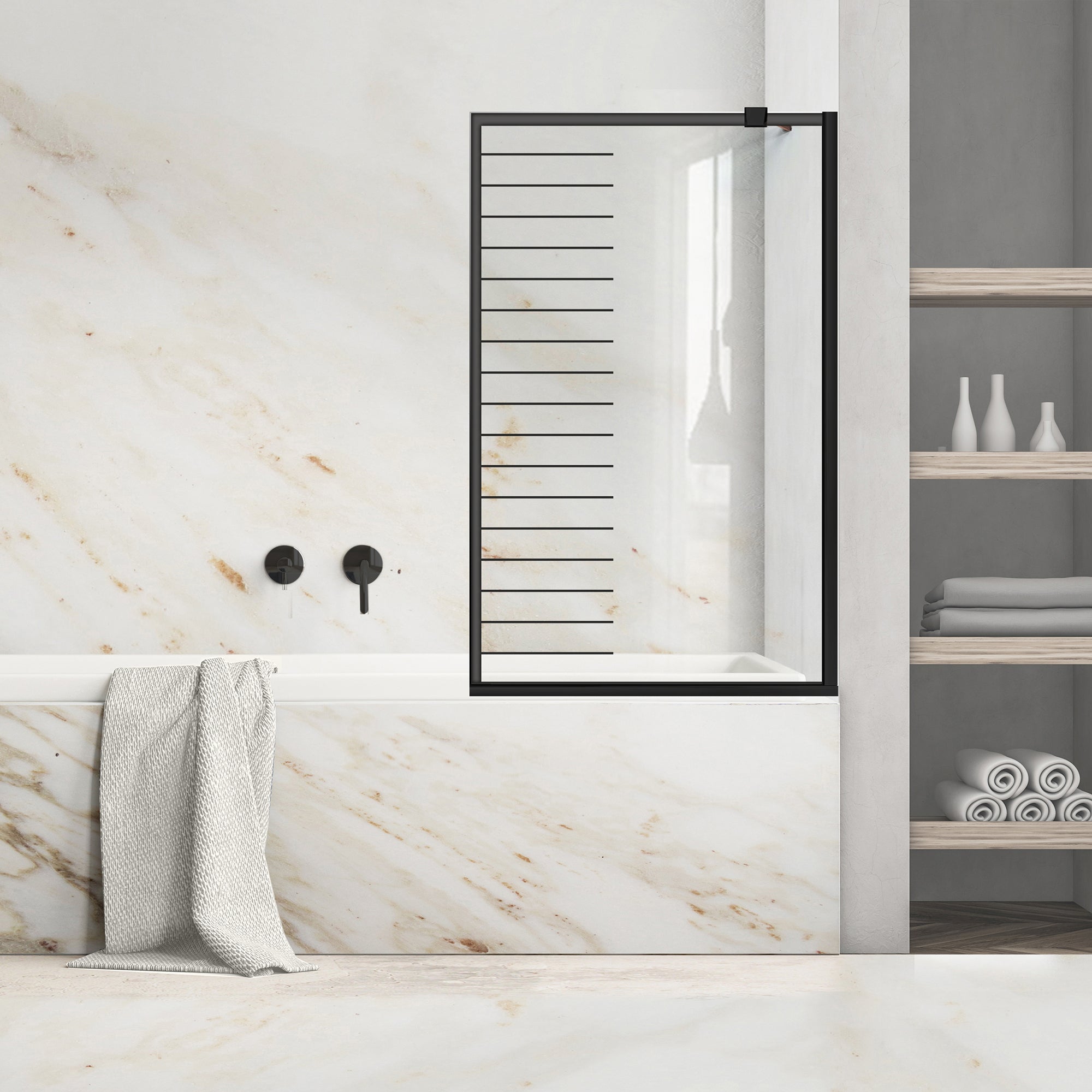 Bath screen, Bath screen Stainless steel