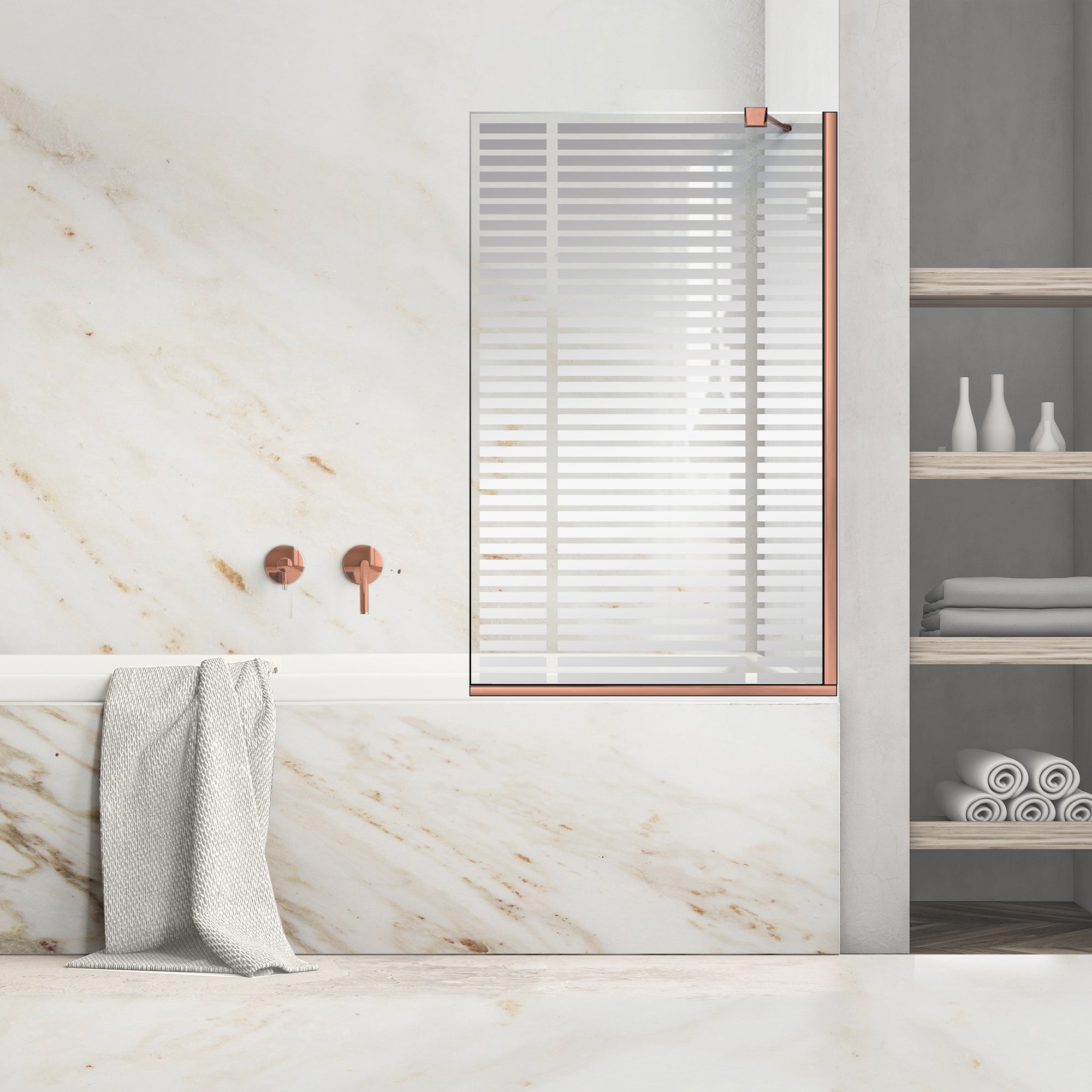 Bath screen, Bath screen Stainless steel