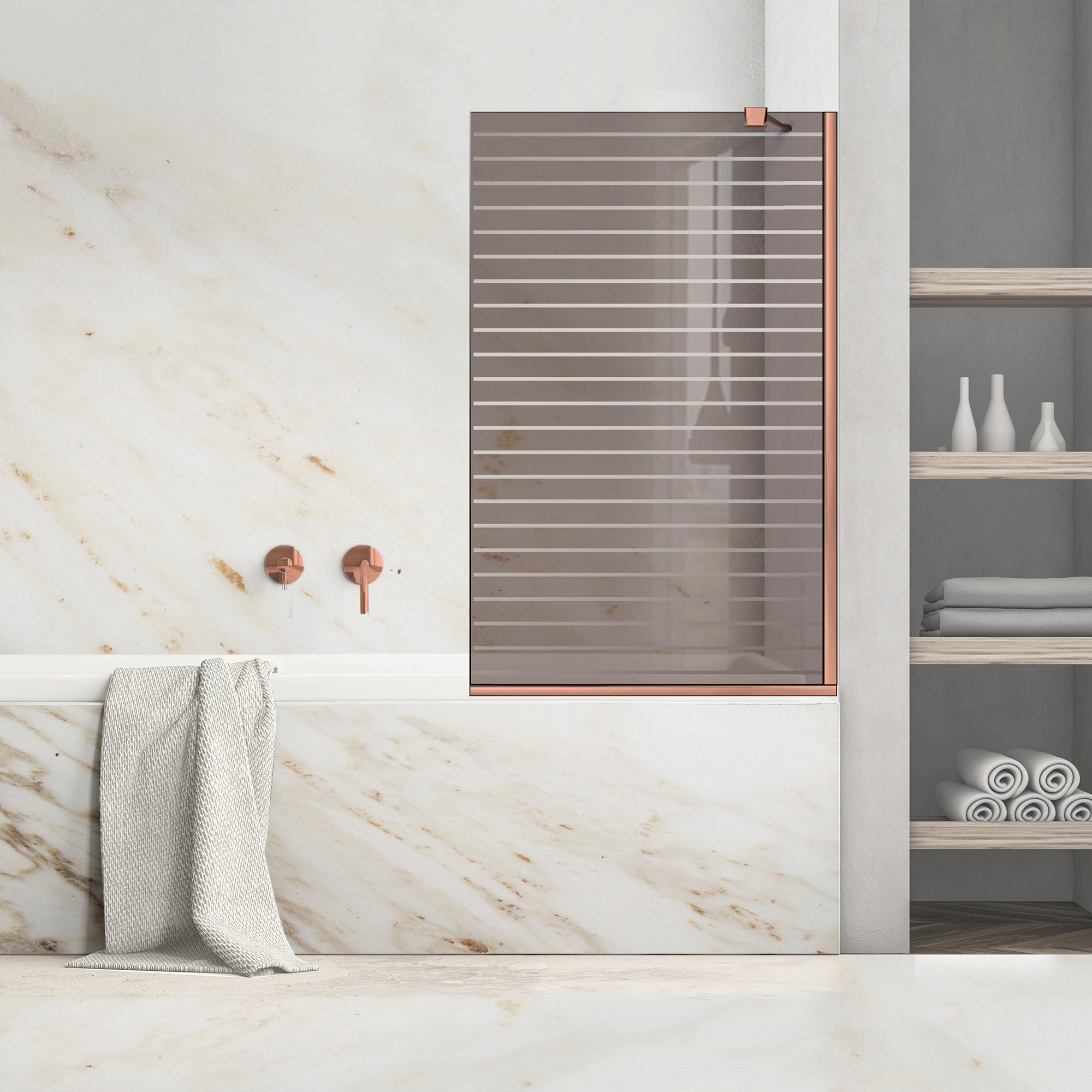 Bath screen, Bath screen Stainless steel