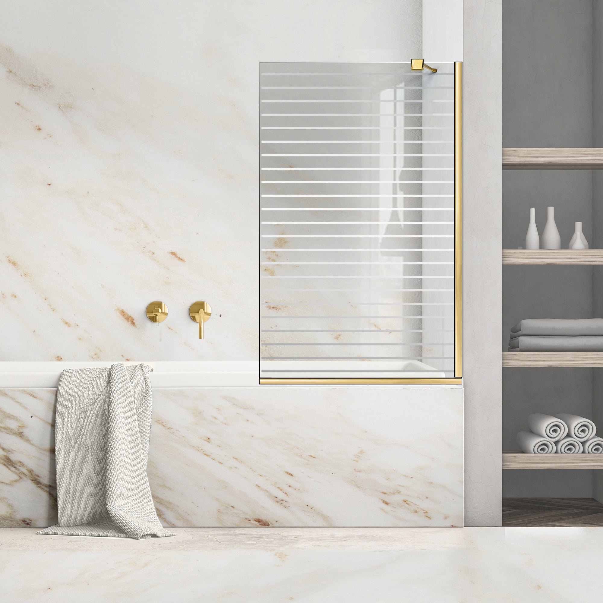 Bath screen, Bath screen Stainless steel