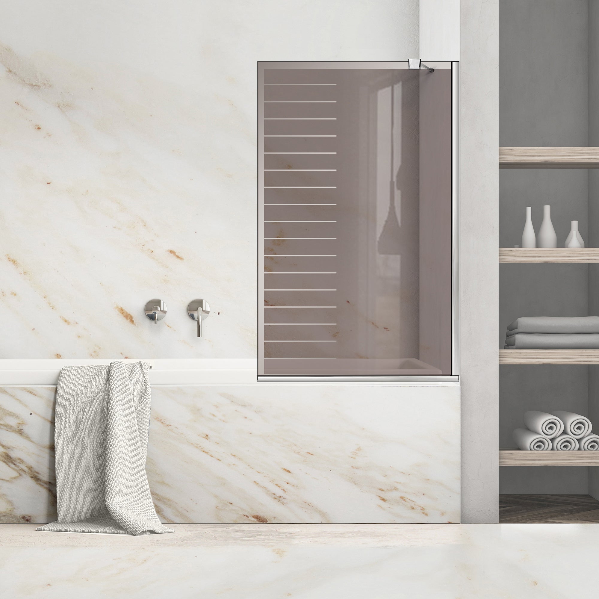 Bath screen, Bath screen Stainless steel