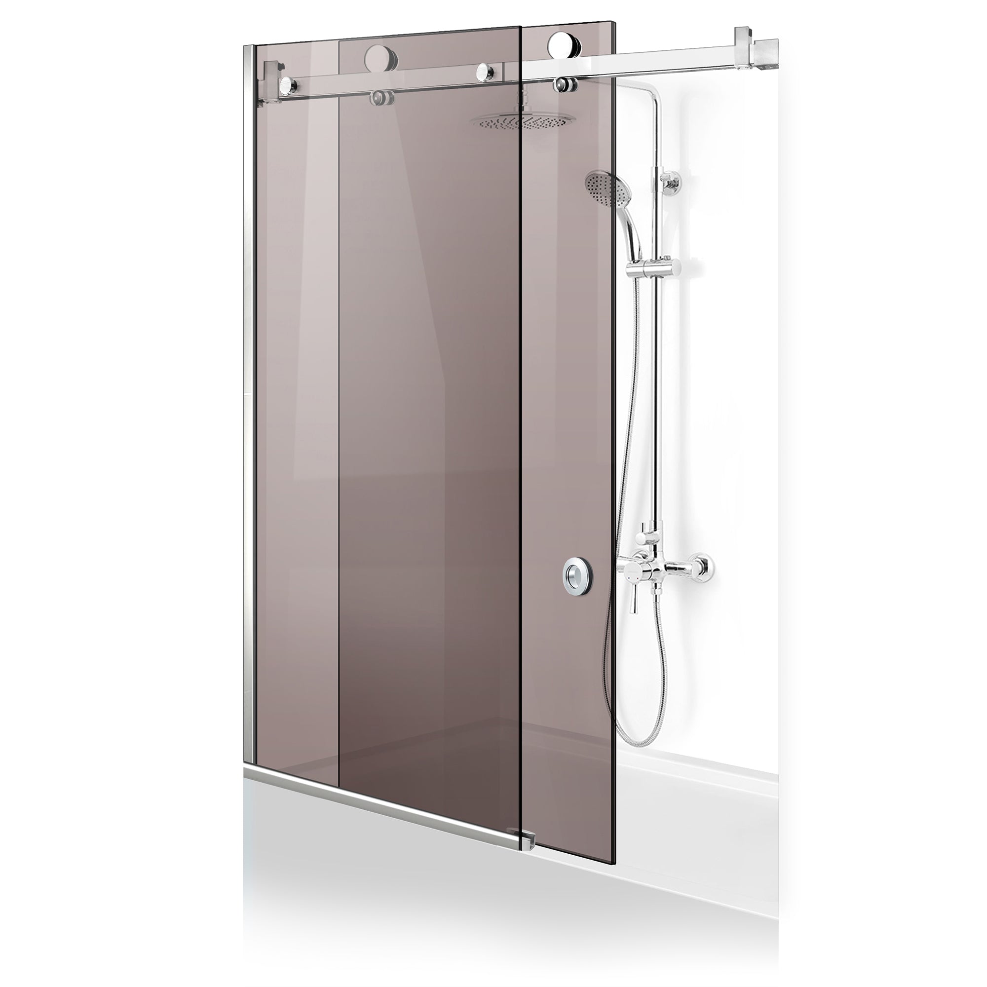 Bath screen, Bath screen Stainless steel #Bronze