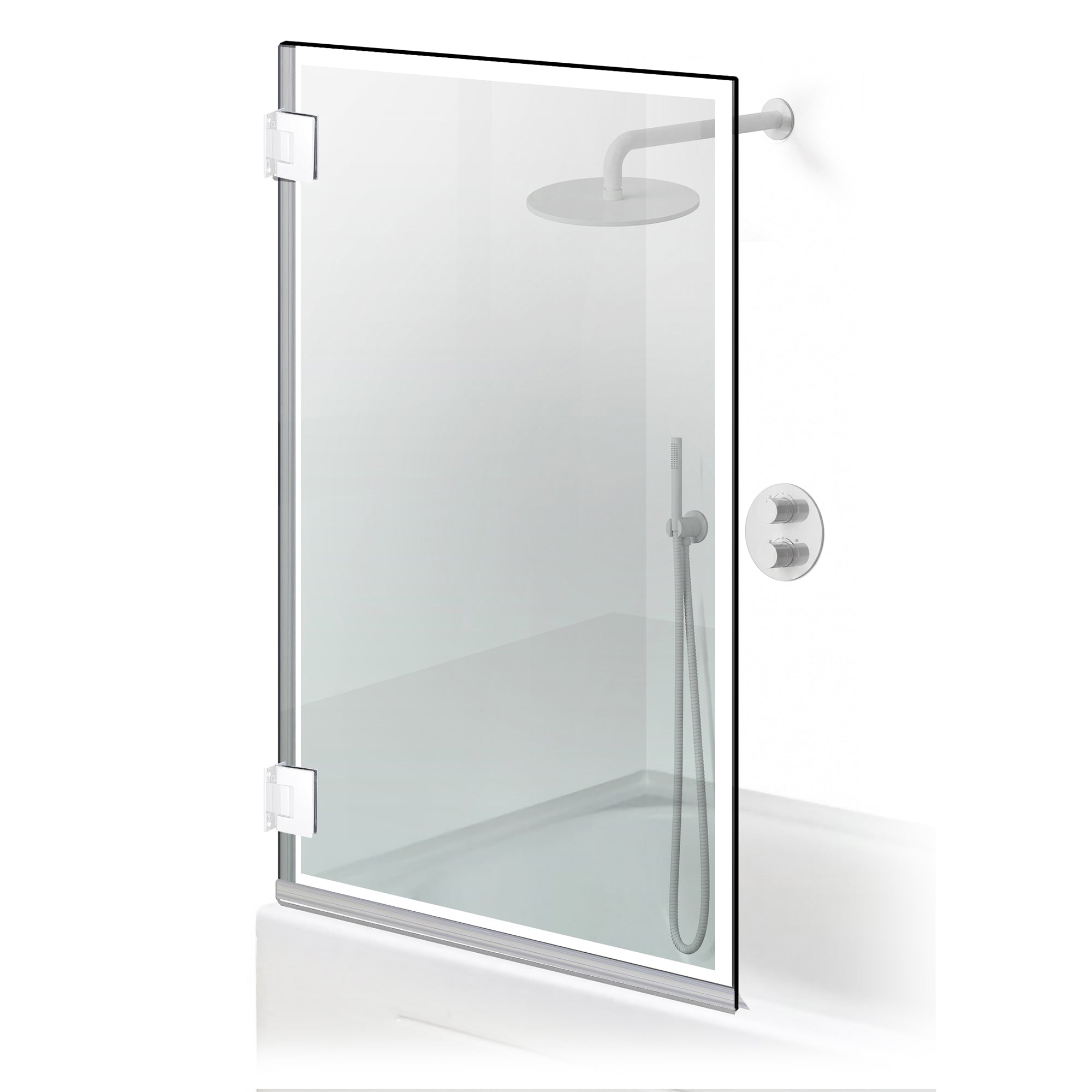 Bath screen, Bath screen Stainless steel