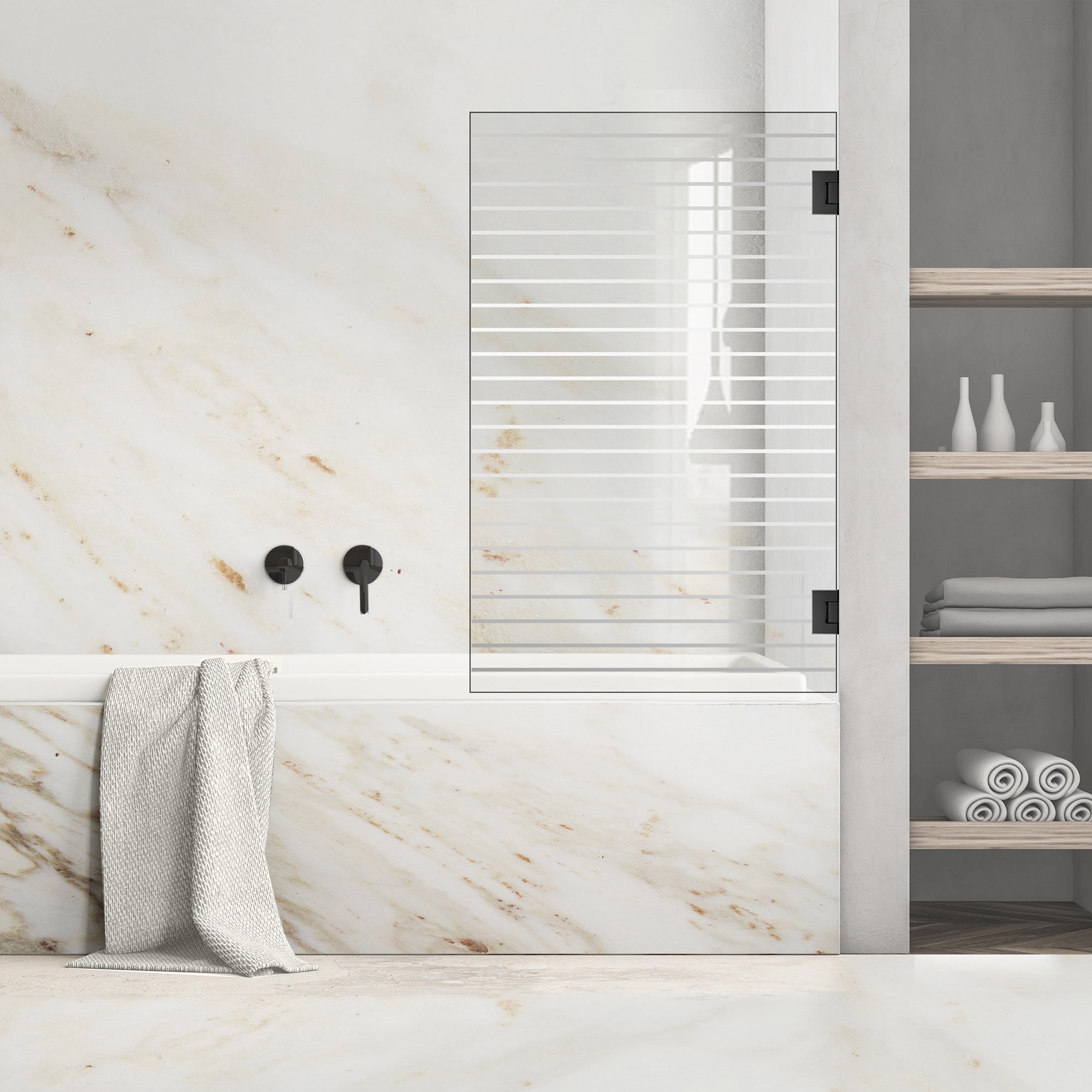 Bath screen, Bath screen Stainless steel
