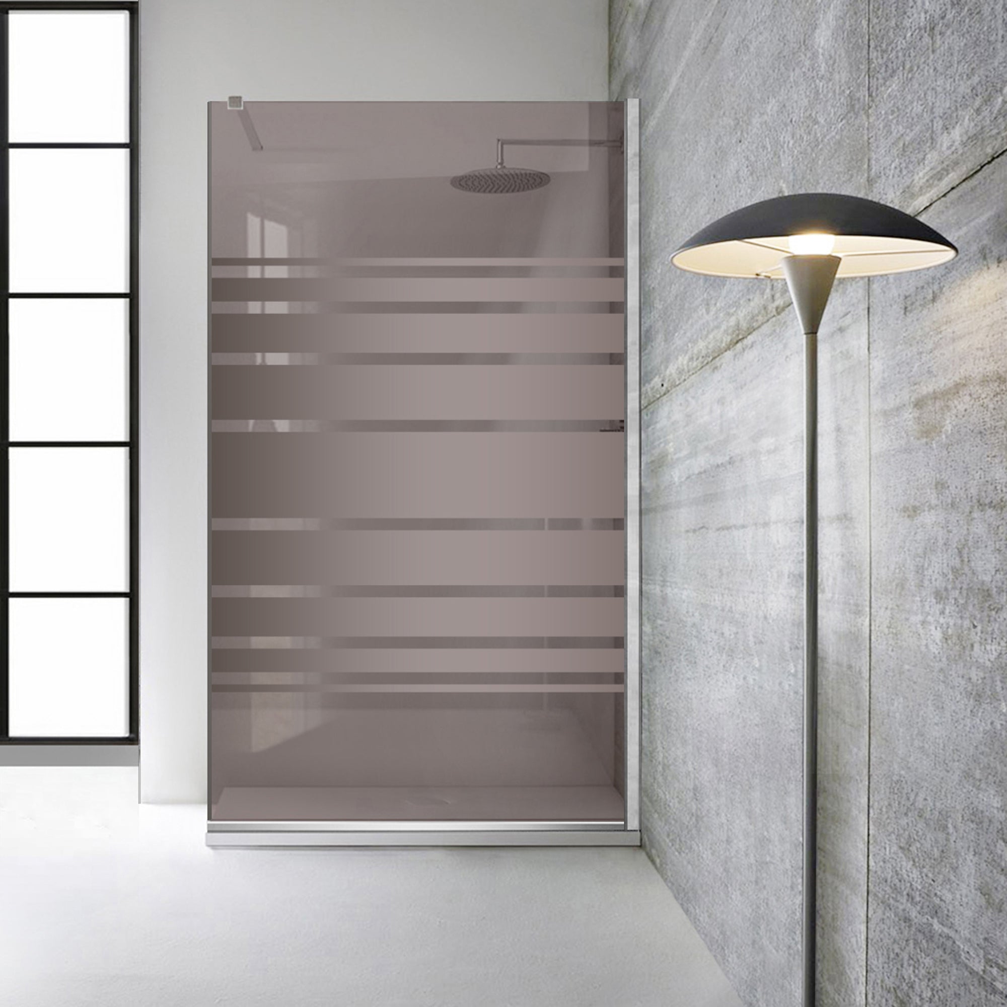 Shower Screens Walk-in, Shower wall Stainless steel, #Bronze #Bronze
