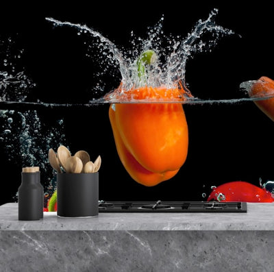 Painted glass kitchen splashbacks #1070