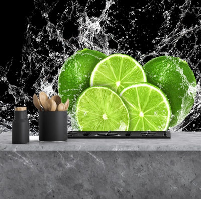 Painted glass kitchen splashbacks #1076