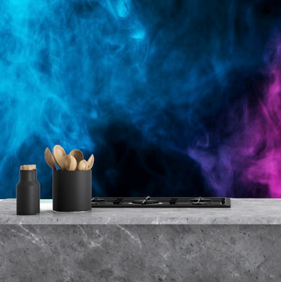 Painted kitchen glass splashbacks #1094
