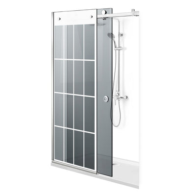 Shower wall, Shower Doors, Shower Screens #Grey