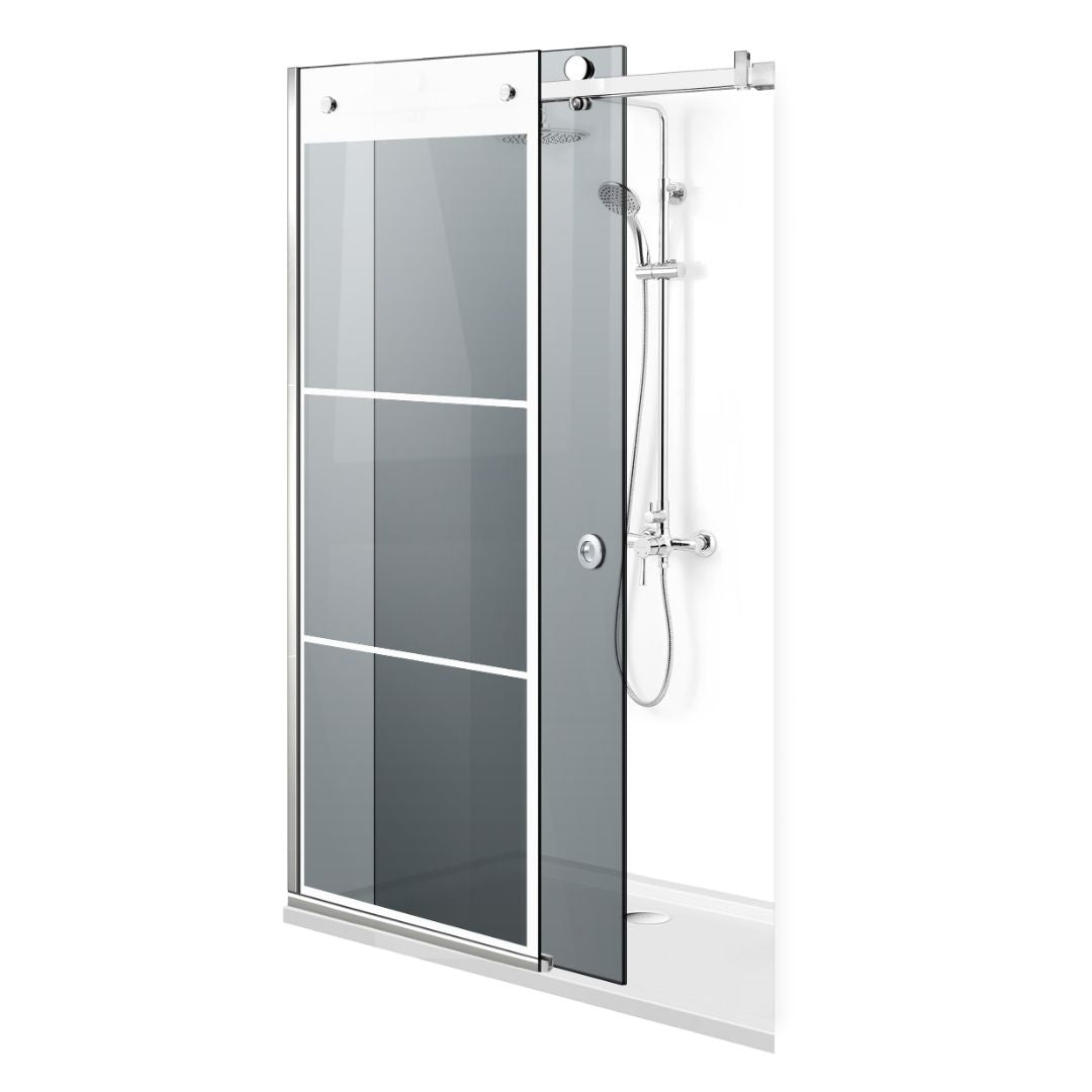 Shower wall, Shower Doors, Shower Screens #Grey