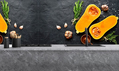 Painted glass kitchen splashbacks #1101