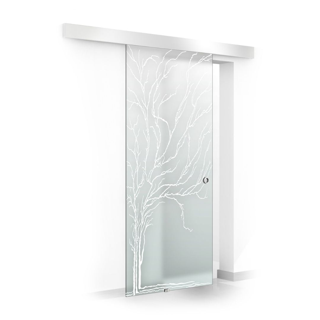 Sliding glass door, interior Glass door #Satiné