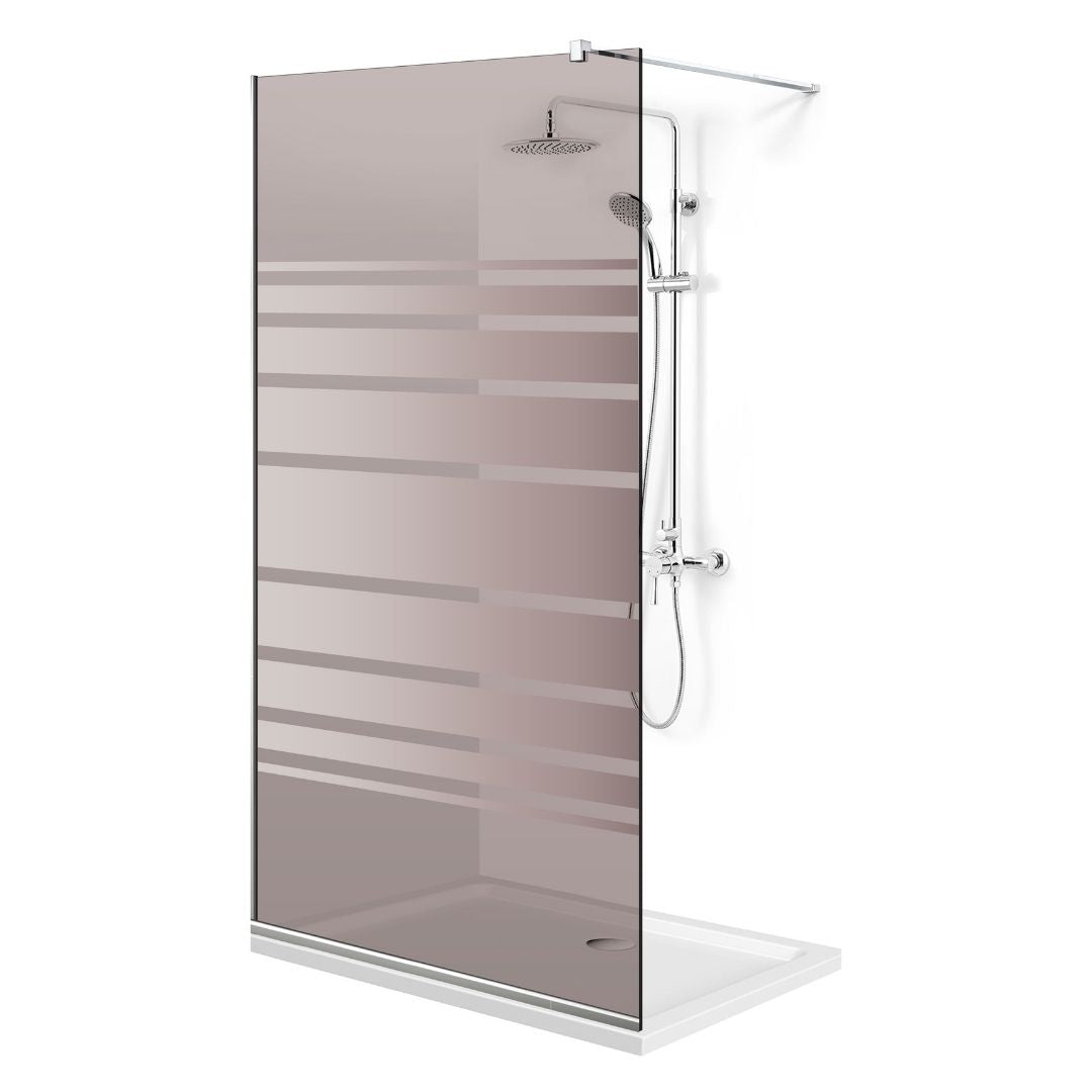 Shower Screens Walk-in, Shower wall Stainless steel, #Bronze #Bronze