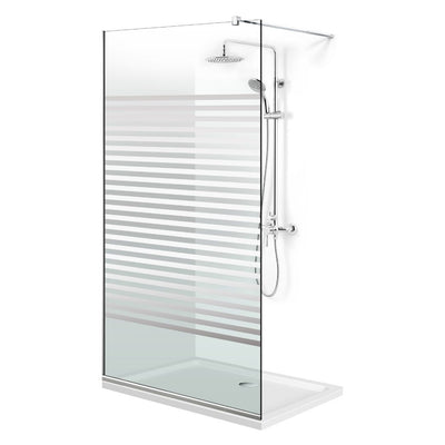 Shower Screens Walk-in, Shower wall Stainless steel, #Clear #Water-clear