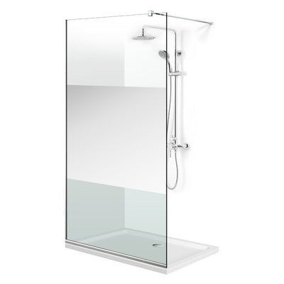 Shower Screens Walk-in, Shower wall Stainless steel, #Clear #Water-clear