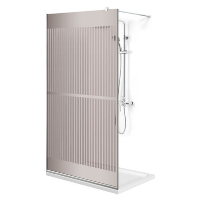 Shower Screens Walk-in, Shower wall Stainless steel, #Bronze #Bronze