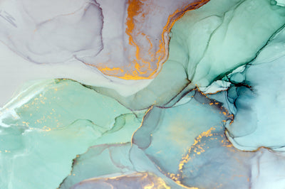 Painted glass kitchen splashback #1404