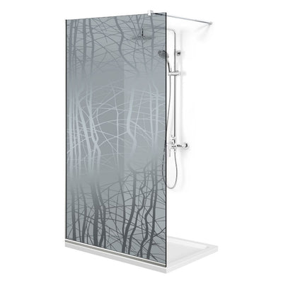 Shower Screens Walk-in, Shower wall Stainless steel, #Grey #Grey